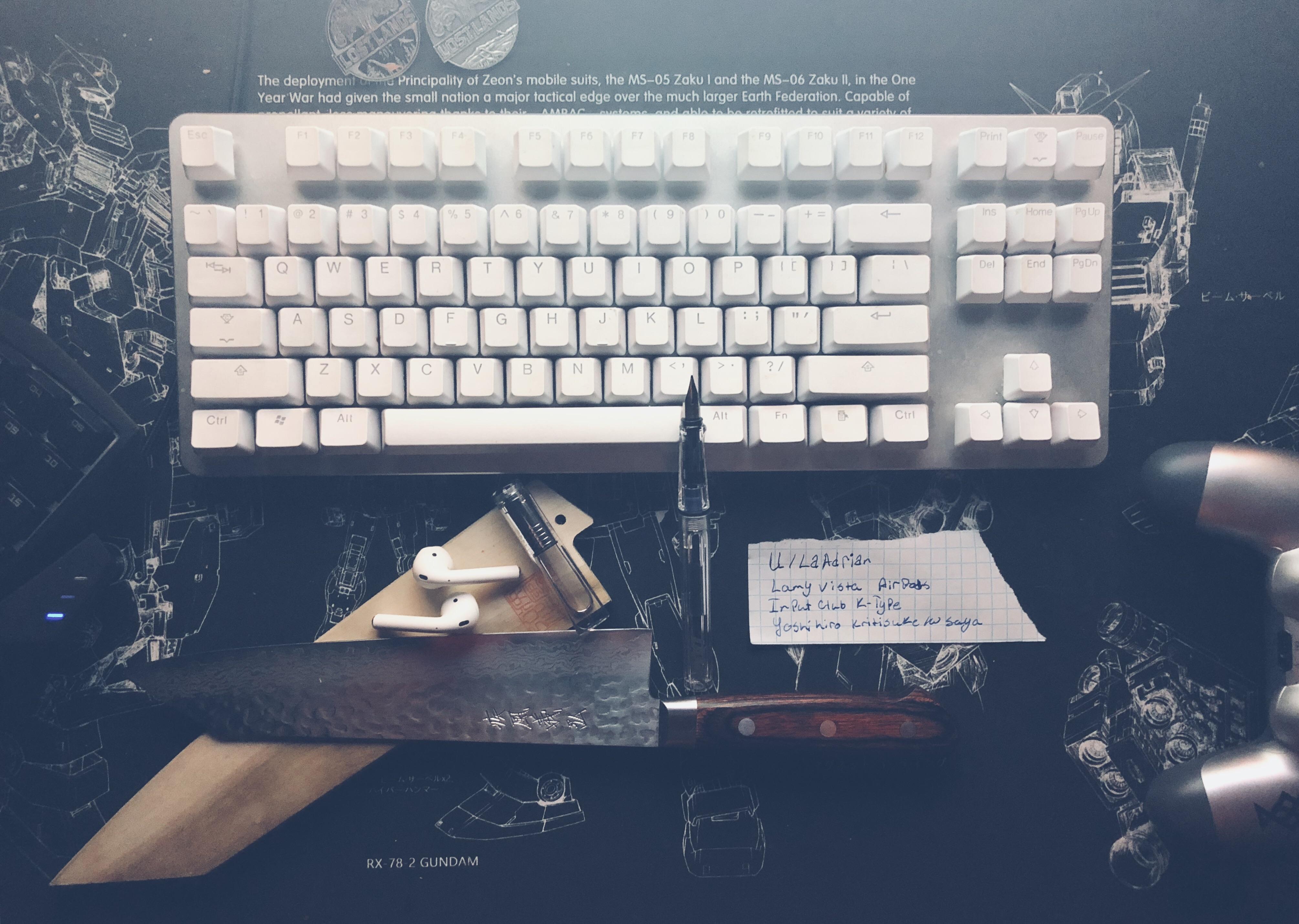 Kitchen knives count right? r/mechanicalheadpens