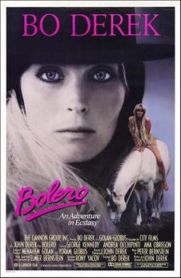 August 31,1984-Romantic drama BOLERO, starring Bo Derek,George Kennedy