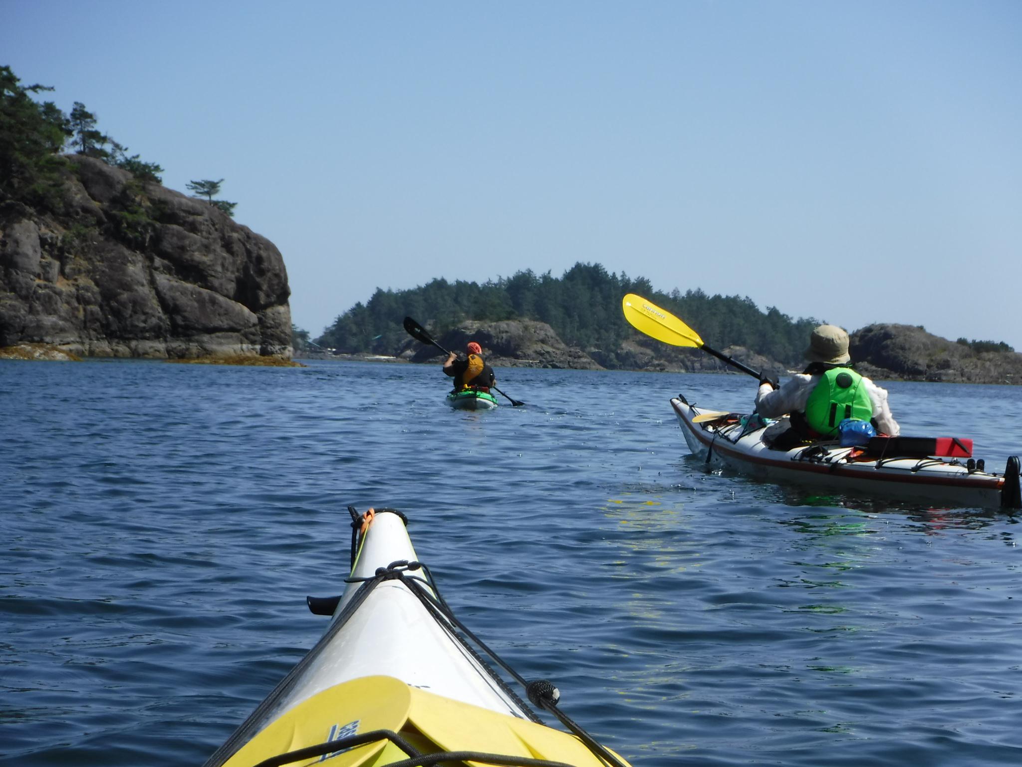 Paddling off Lasqueti Island, BC r/Kayaking