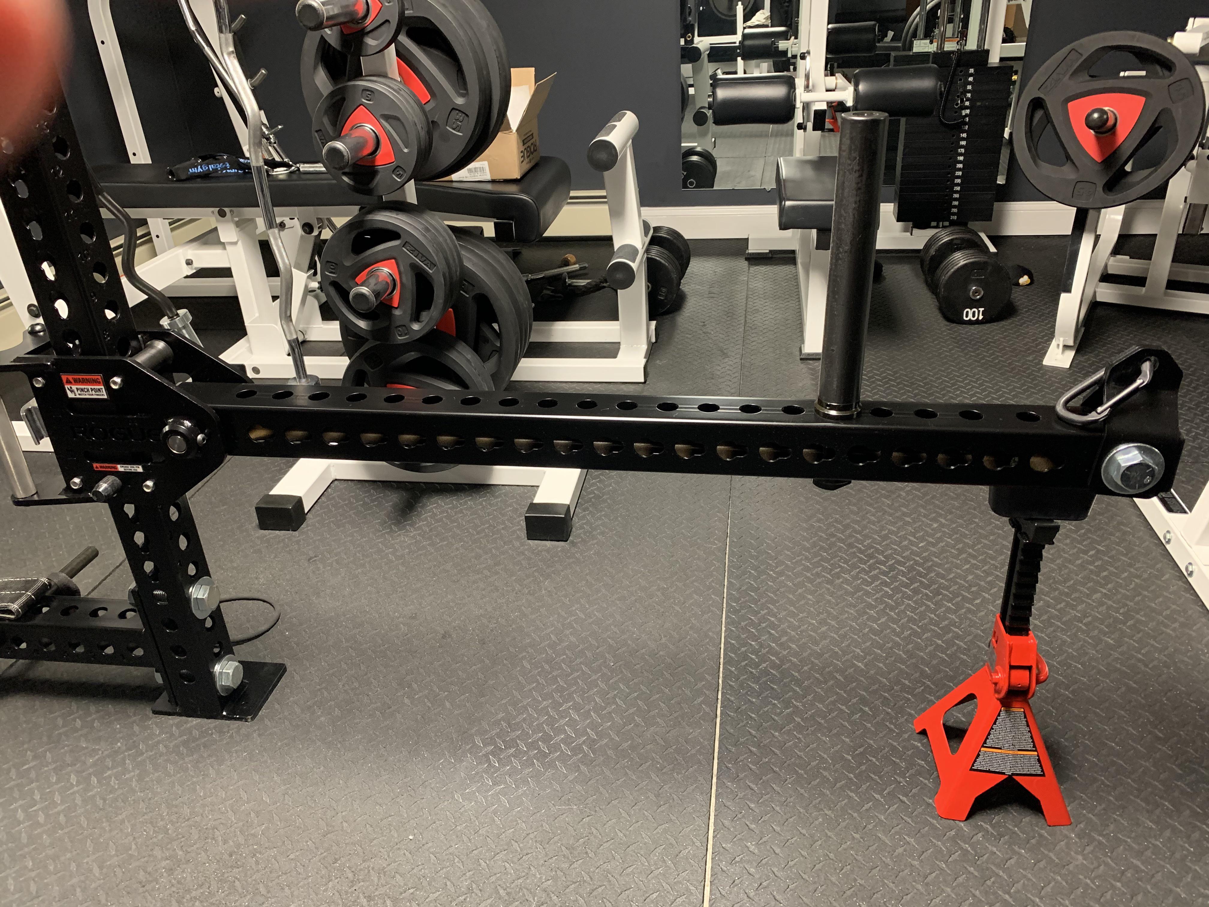 35 stand for Lever Arm Belt Squat r/homegym