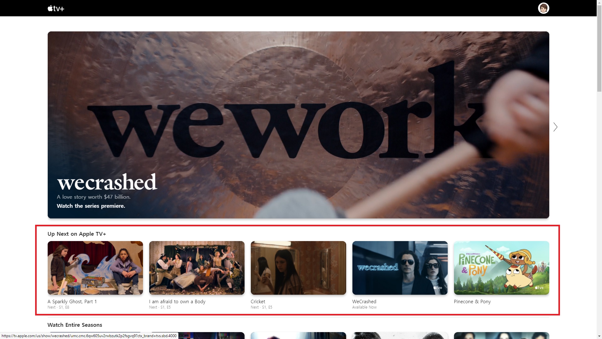 "Up Next" is now available on Apple TV+  r/tvPlus