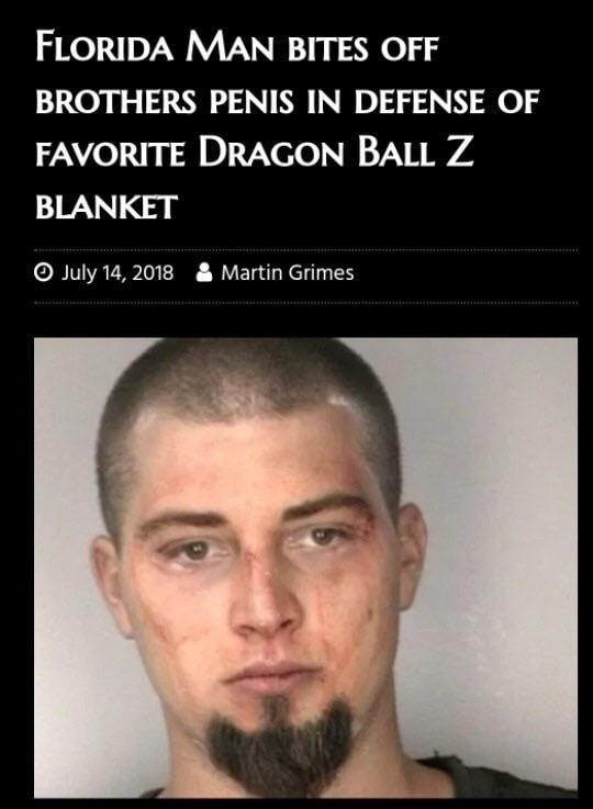 Dragon Ball Z Blanket Florida Man