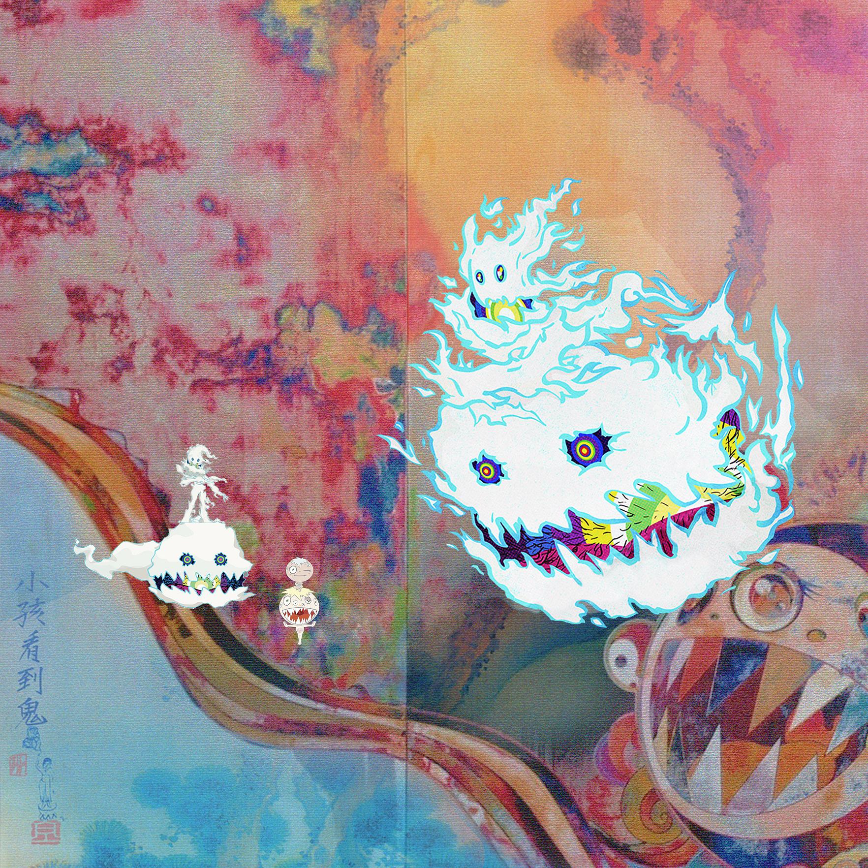 Kanye West & Kid Cudi Kids See Ghosts r/freshalbumart