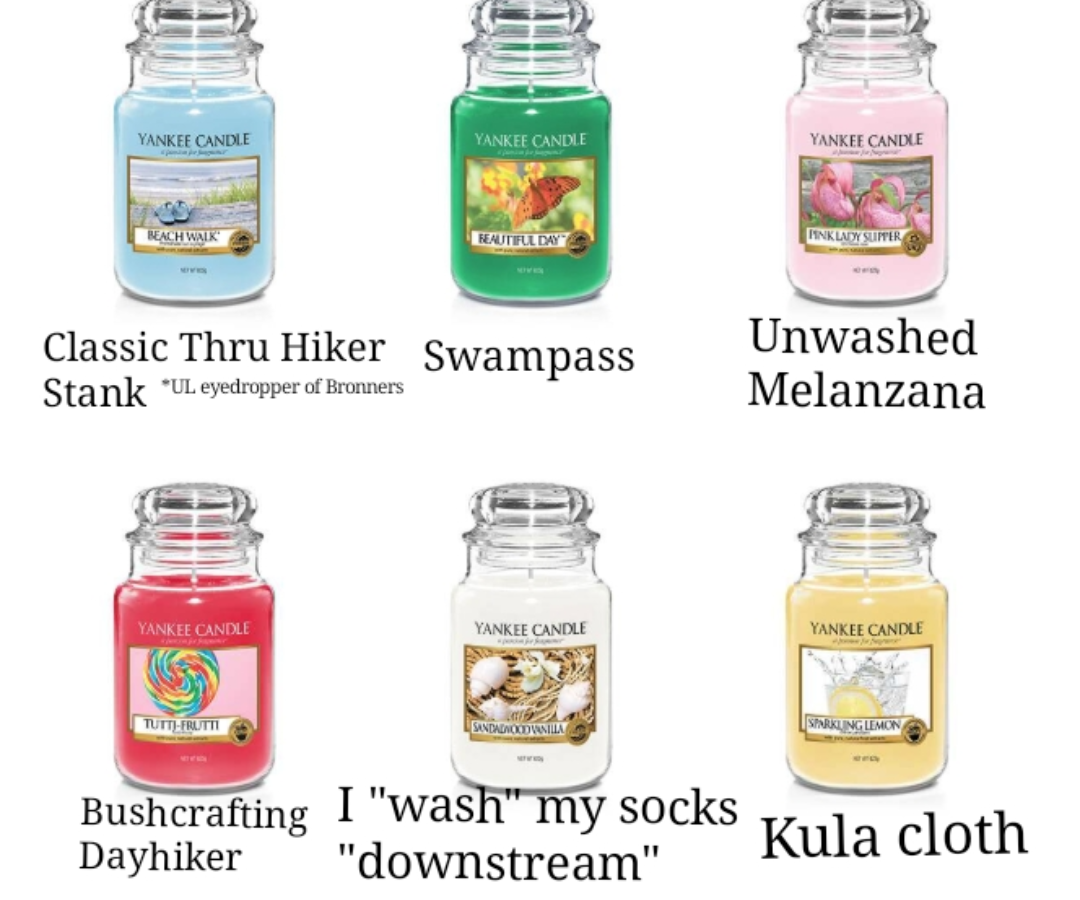 In time for xmas 2021, Yankee candle releases their new "hiking seems