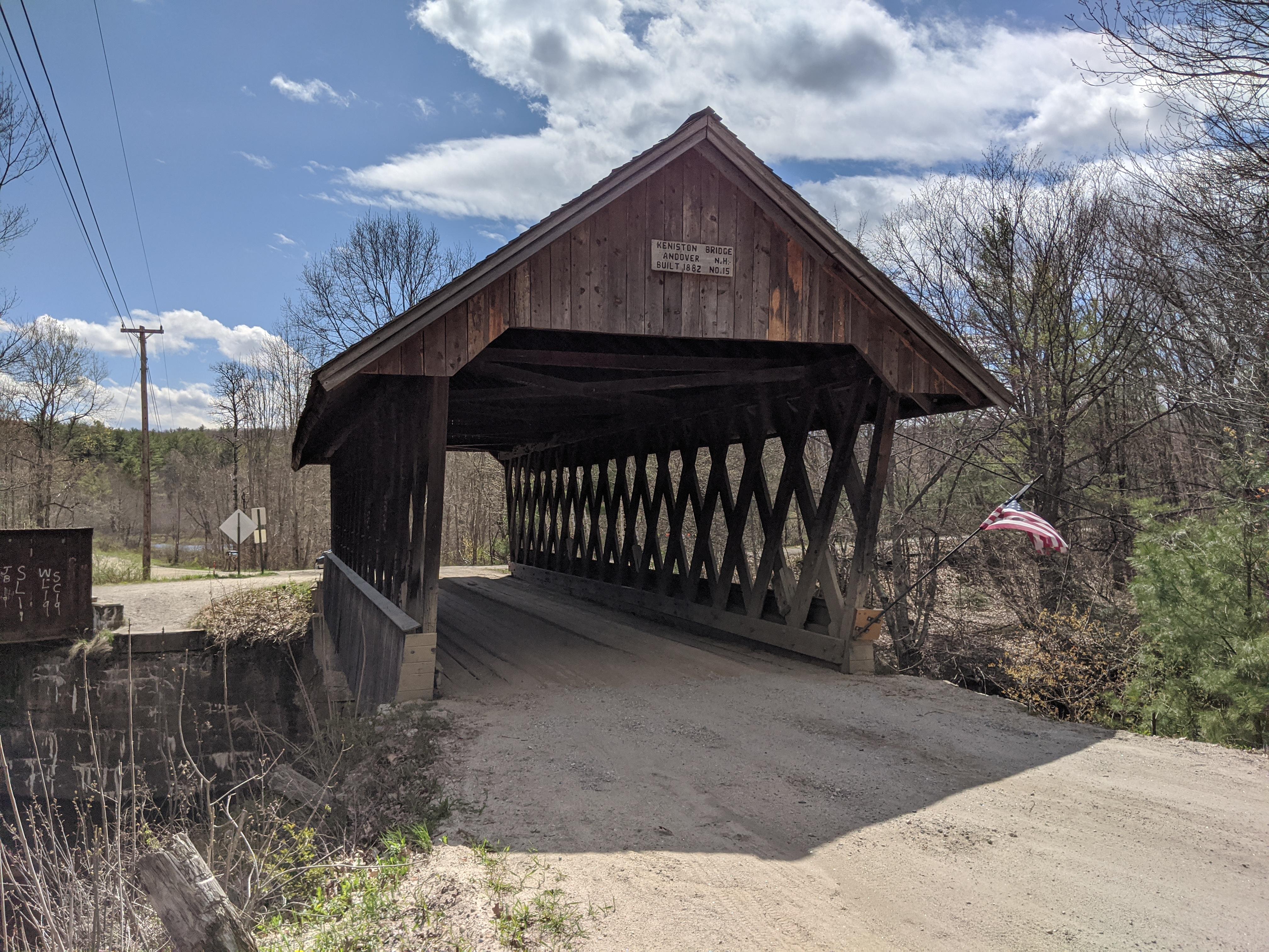 I took a ride yesterday to Andover on my "Covered Bridge Tour" and