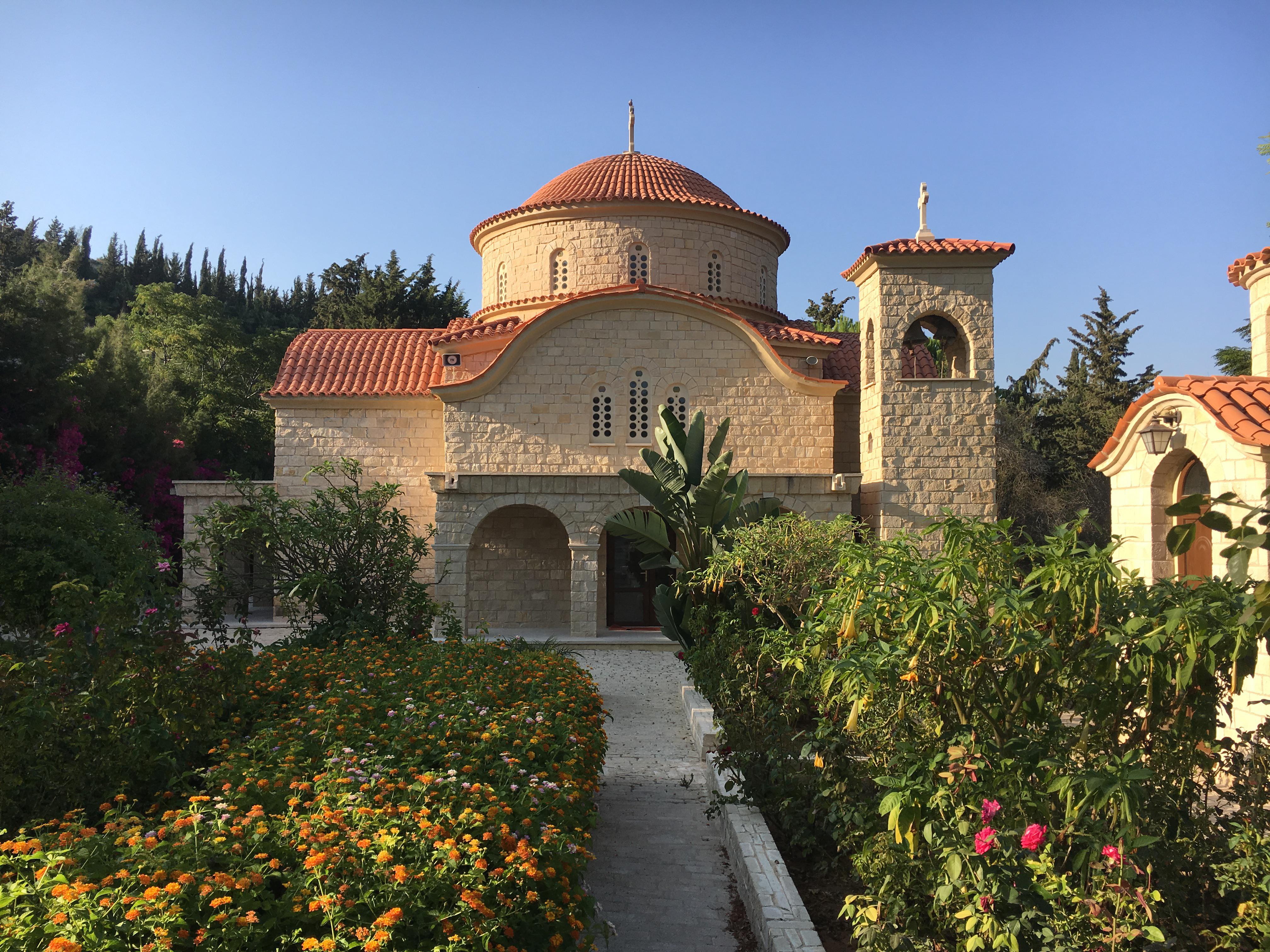 The Monastery of St. Alamanou. Cyprus, Limassol. Built in the