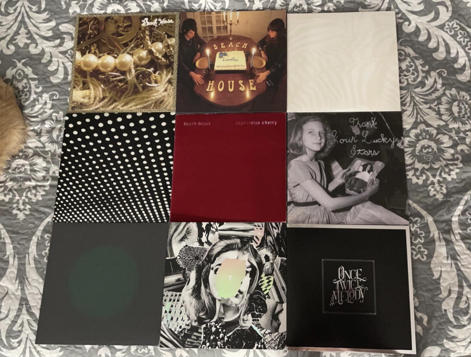 My (almost) complete Beach House vinyl collection! I’m only missing the