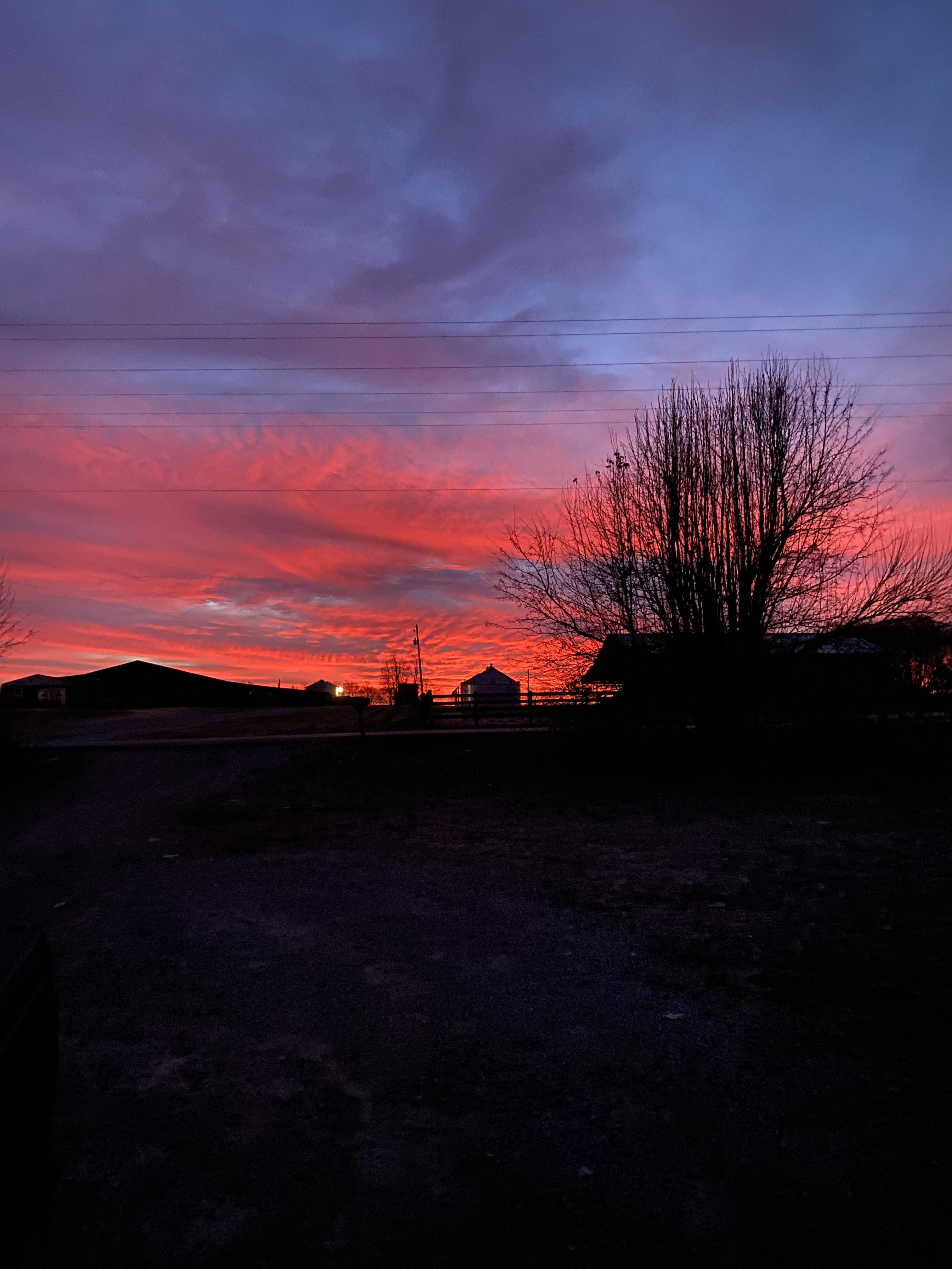 Beautiful Kentucky morning. SkyPorn