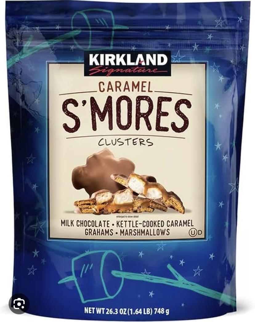 My wife bought the Kirkland Signature Caramel S’mores Clusters and does