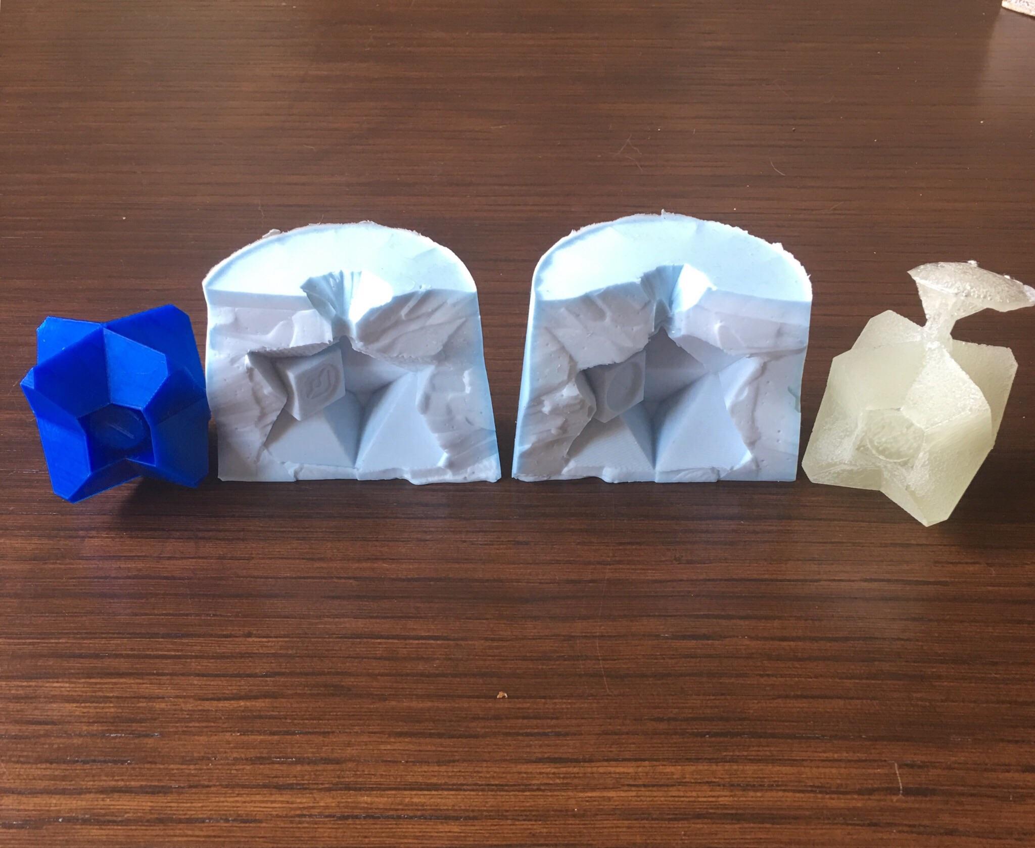 3D printing to Silicone Mold! 3Dprinting