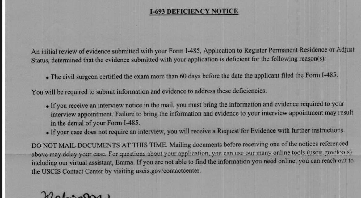 What does this mean? When I have to send the rfe I didn’t send it yet