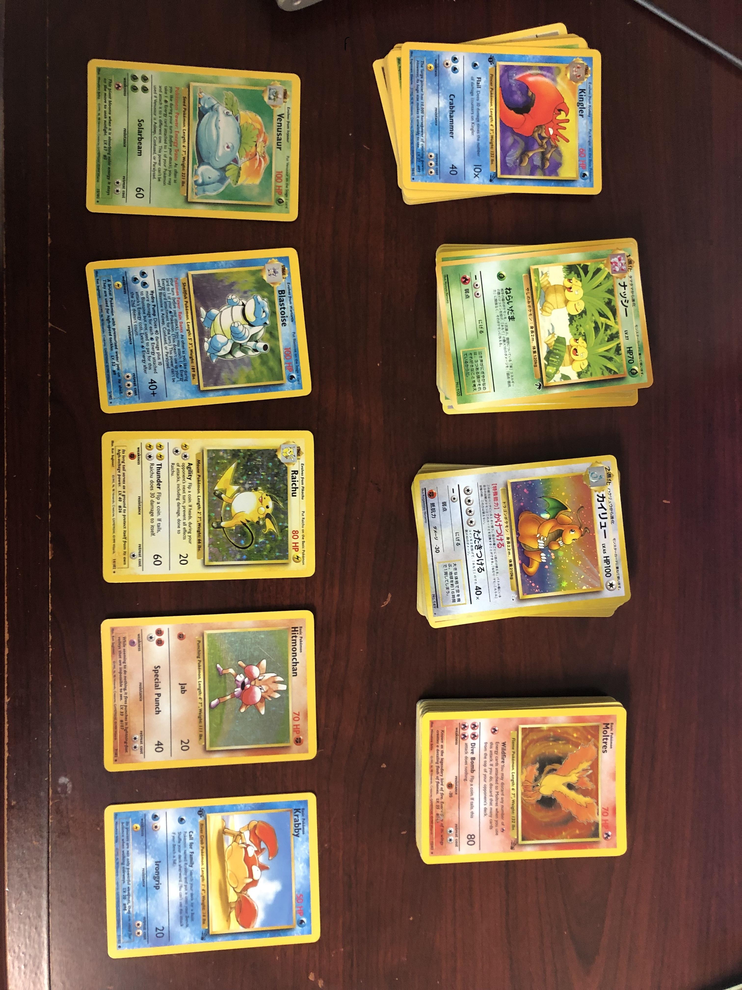 Found my old Pokemon cards! r/PokemonTCG
