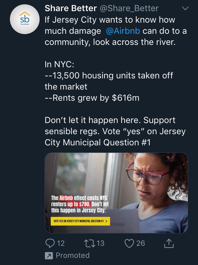 AntiAirBnB Ads Targeting for Jersey City Residents r/jerseycity