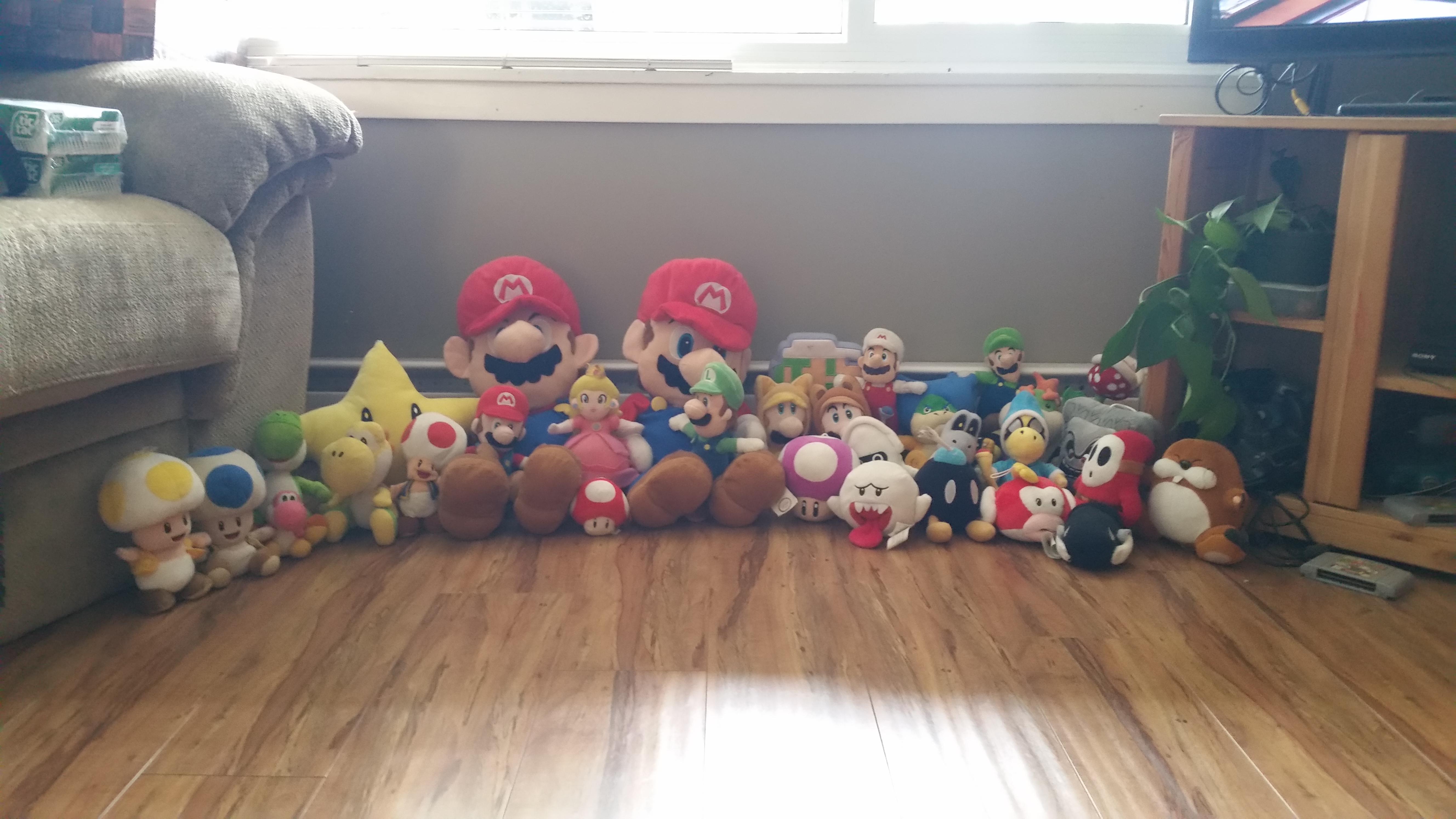 My Mario Plush collection! r/Mario