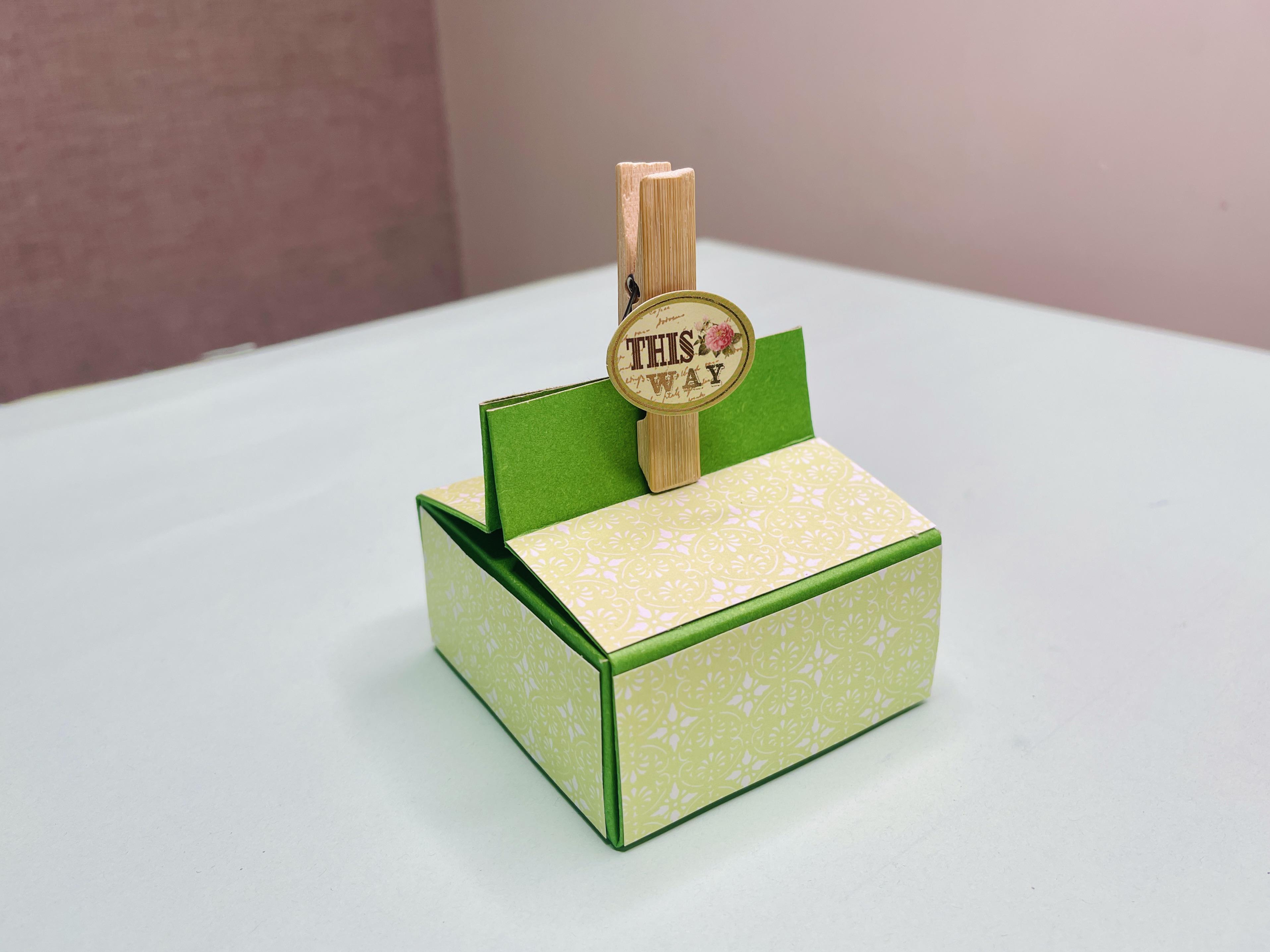 Flat top gift box r/crafting