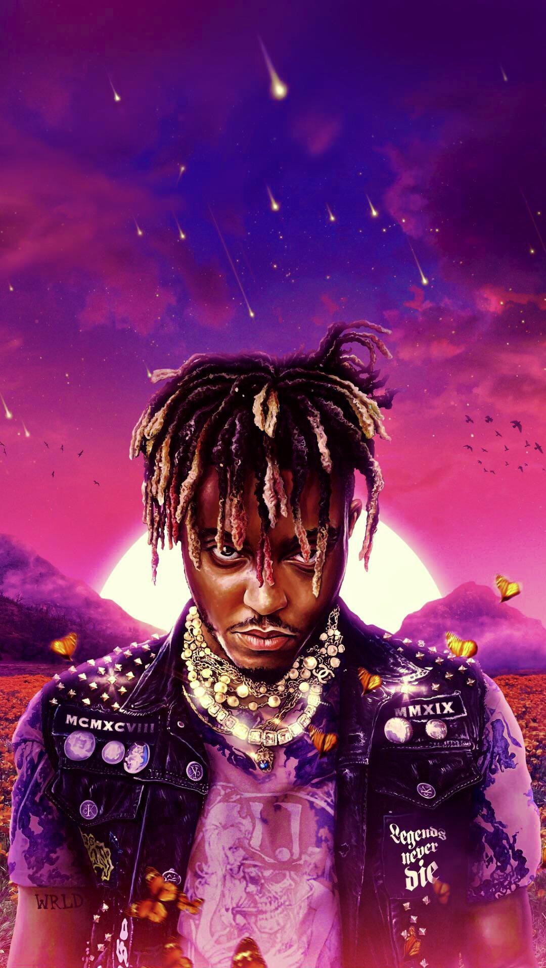 Legends Never Die album cover edited by me r/JuiceWRLD