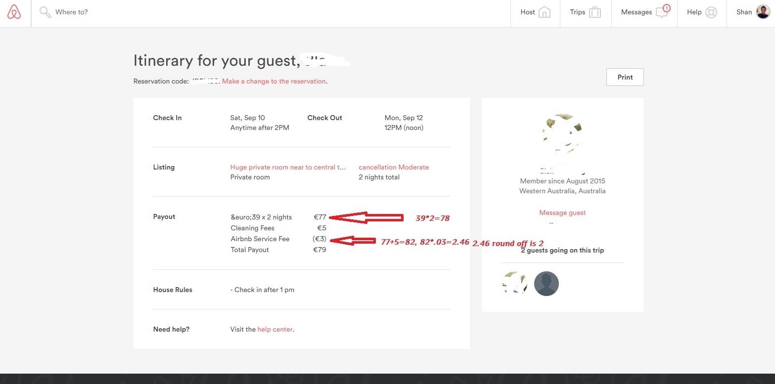Another host posted this miscalculation on Airbnb's part I noticed