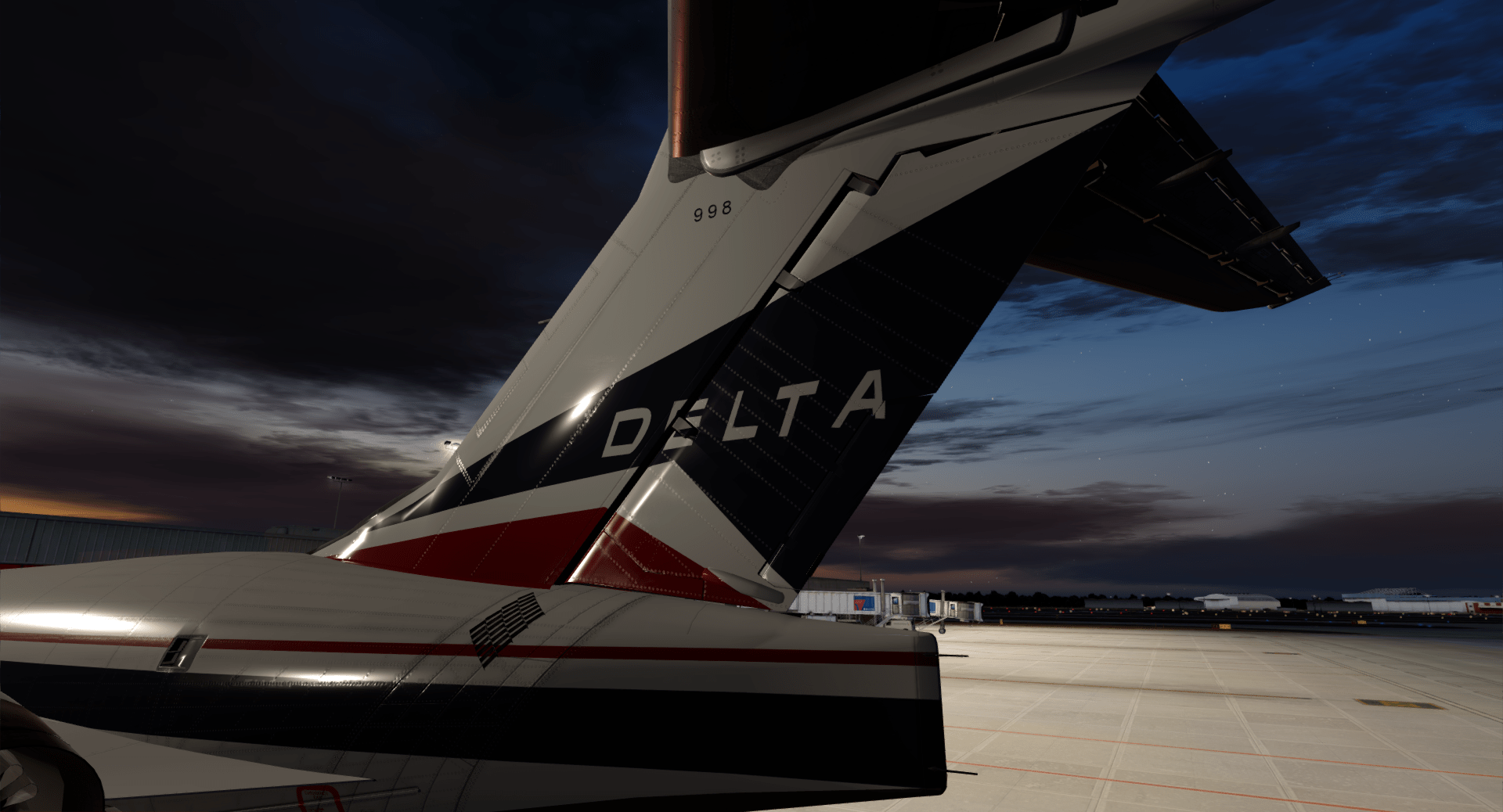 Old Delta at Atlanta flightsim