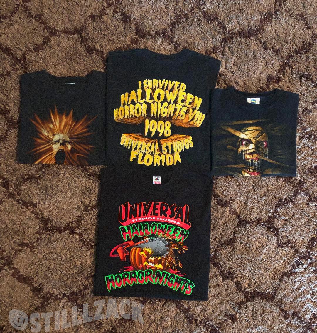 My vintage Halloween Horror Nights T shirt collection UPDATE r/HHN