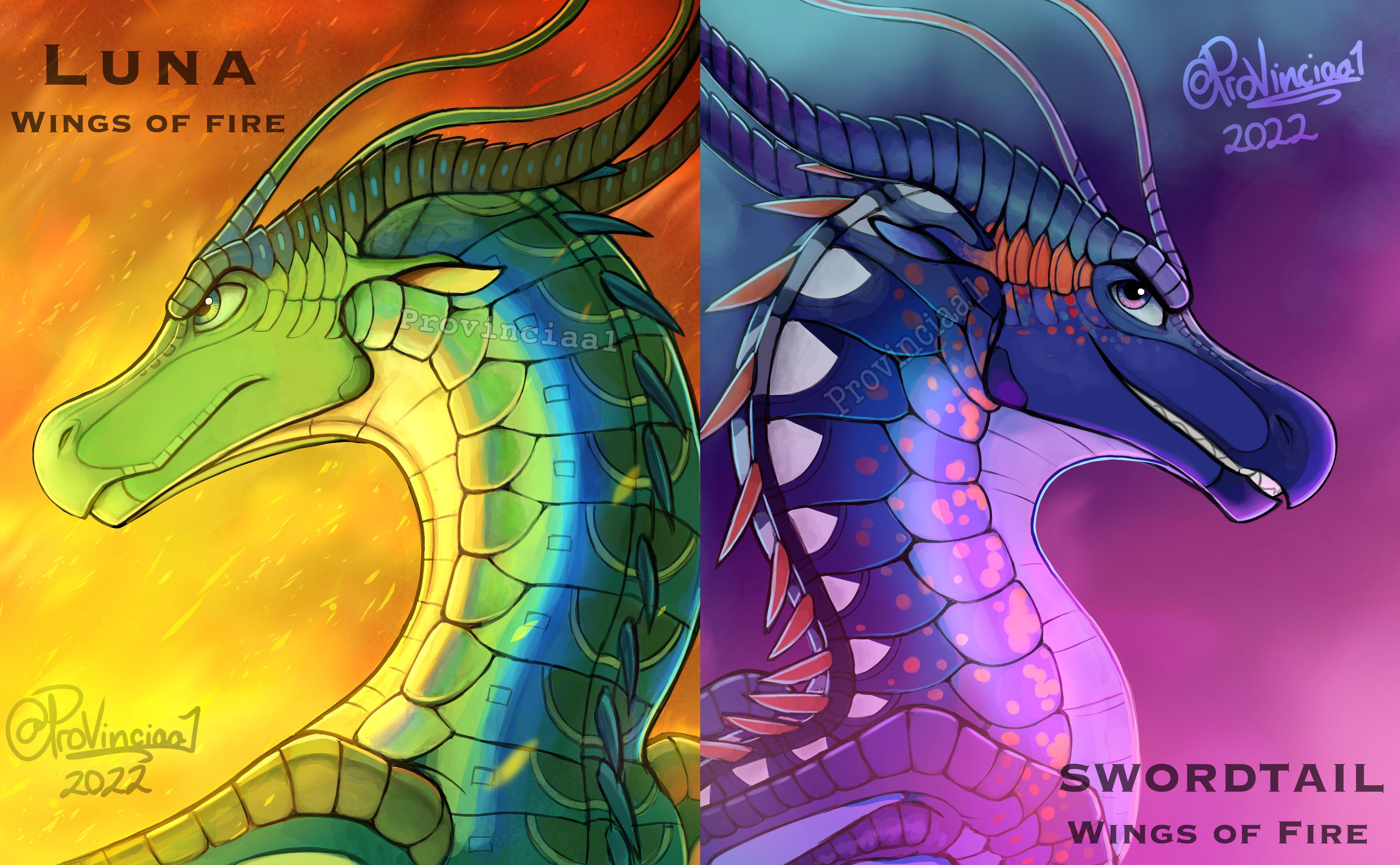 Wings Of Fire Luna X Swordtail