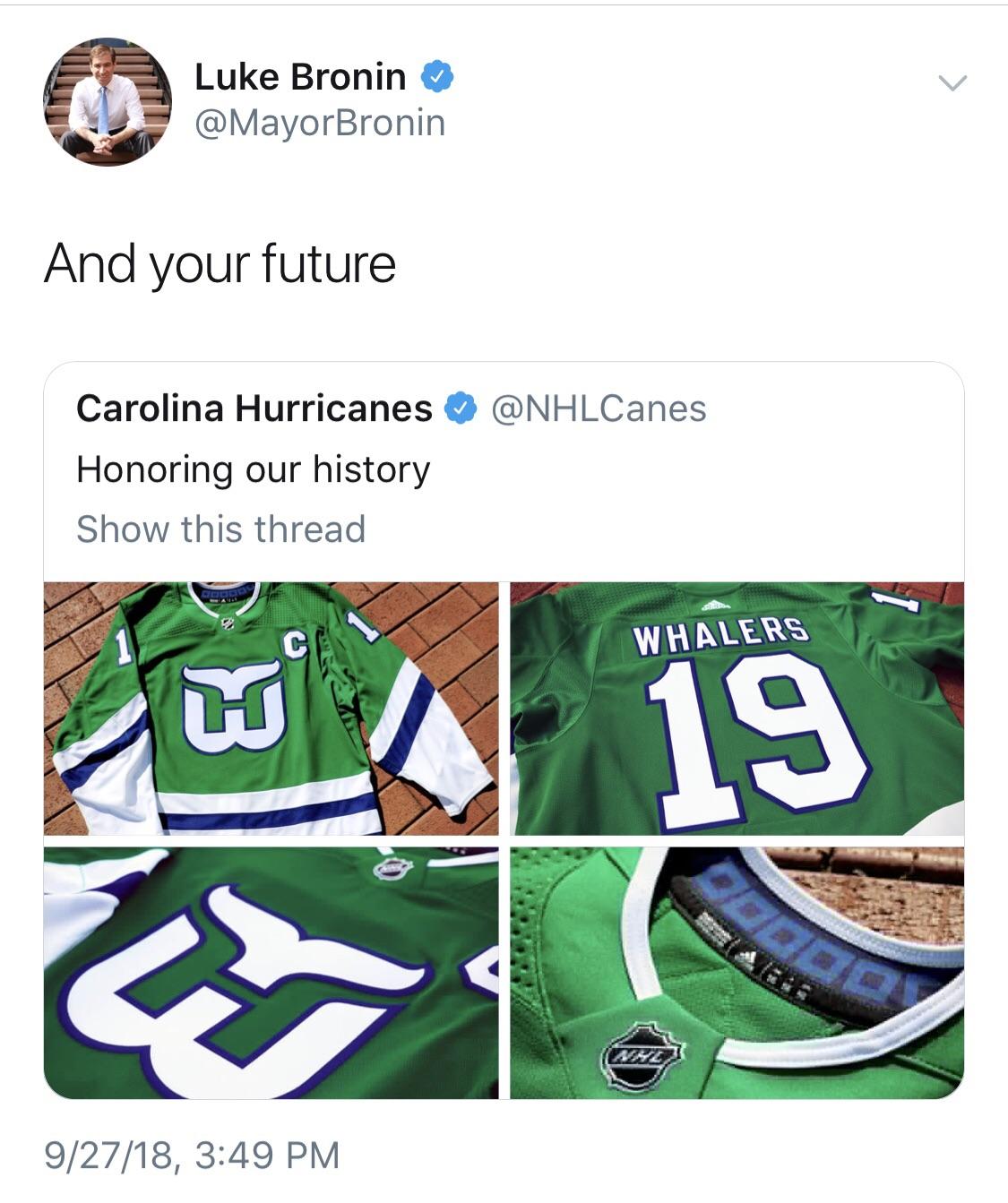 The mayor of Hartford Bring the Brass Bonanza back home r/nhl