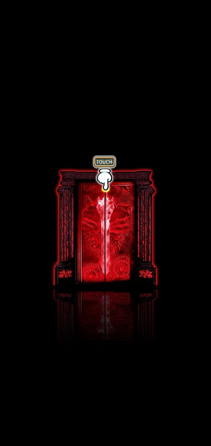 When you summon and see this door. bravefrontier