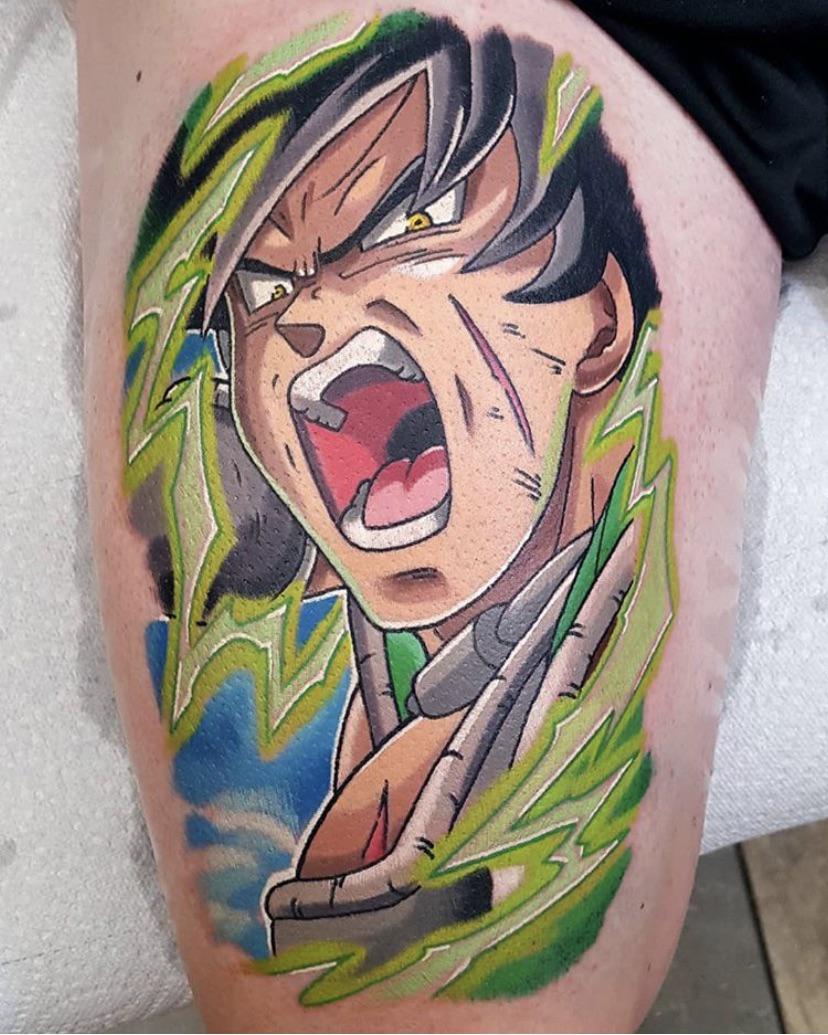 Orasnap Broly Dbz Tattoo
