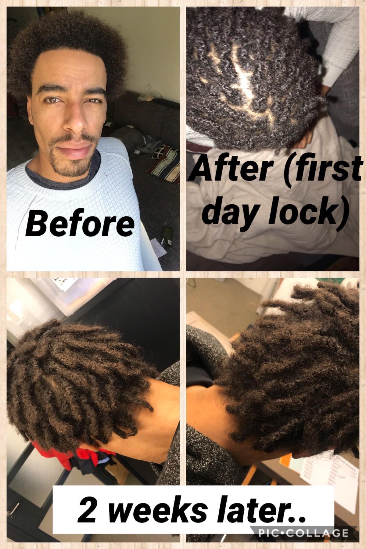 Restarted my locs (first time was two strand twist..it didn't work out