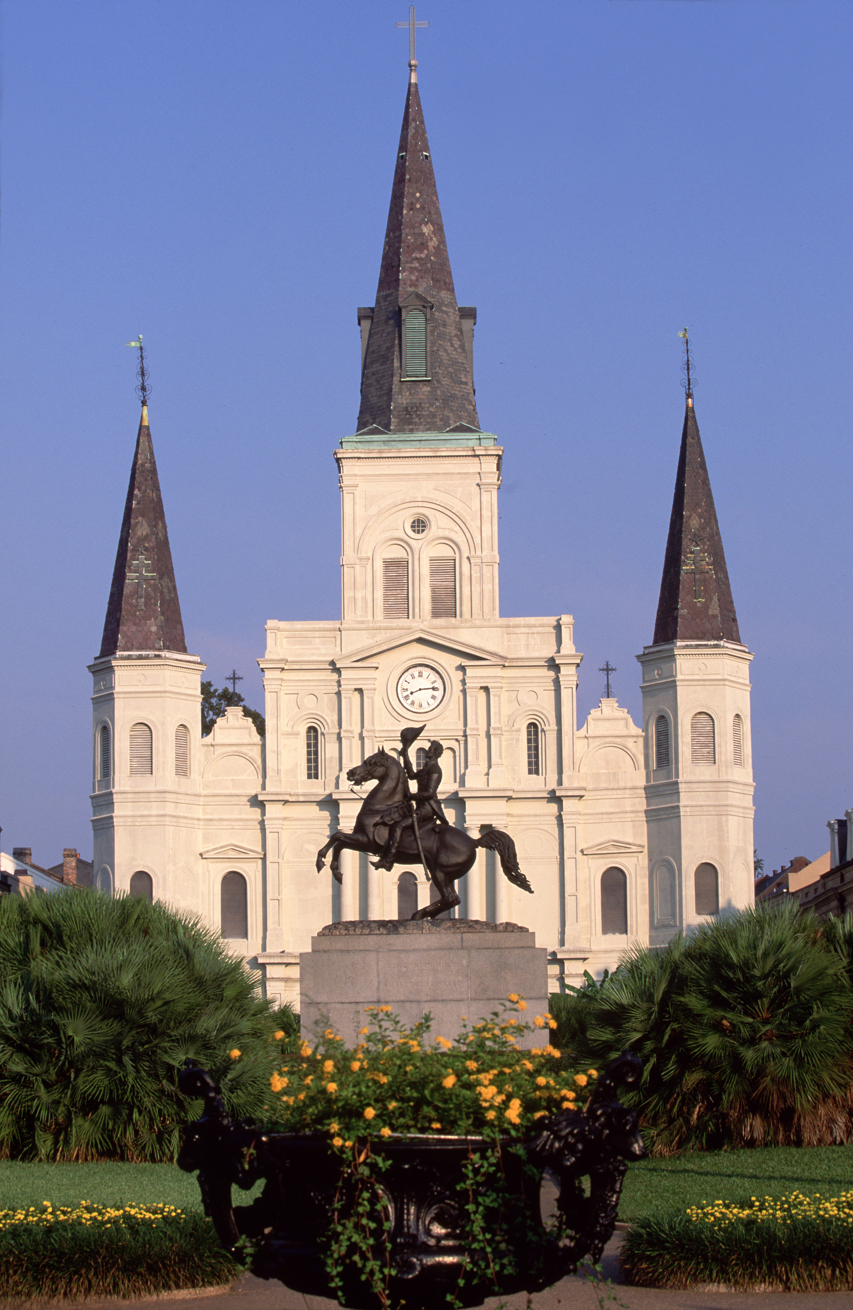 St. Louis Cathedral, New Orleans, Louisiana [2761 × 4241] r