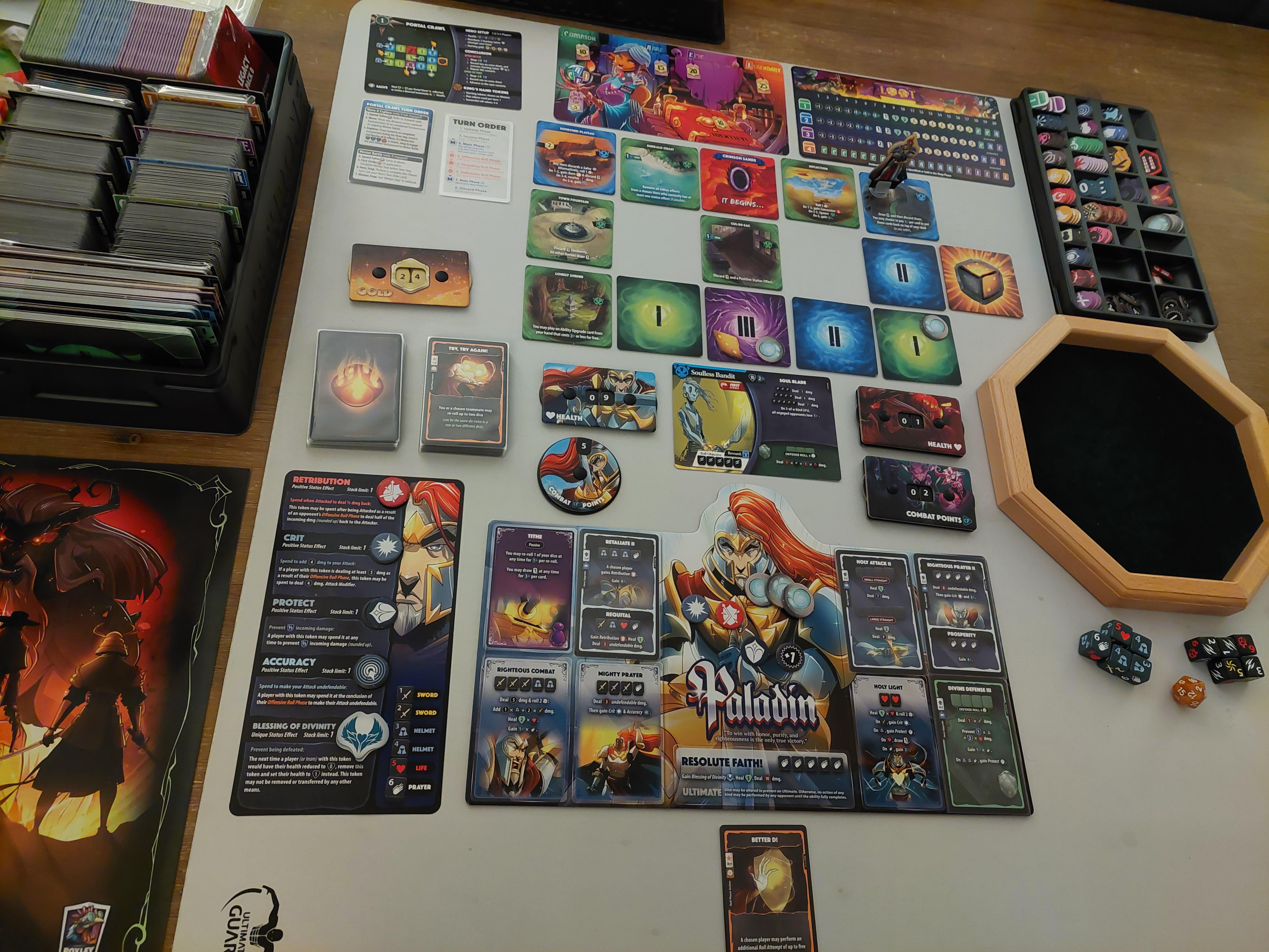 Awesome addon for playing Dice Throne solo Adventures r/soloboardgaming