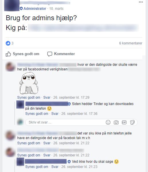 Den lokale "ting til salg" gruppe bød på et vaske ægte