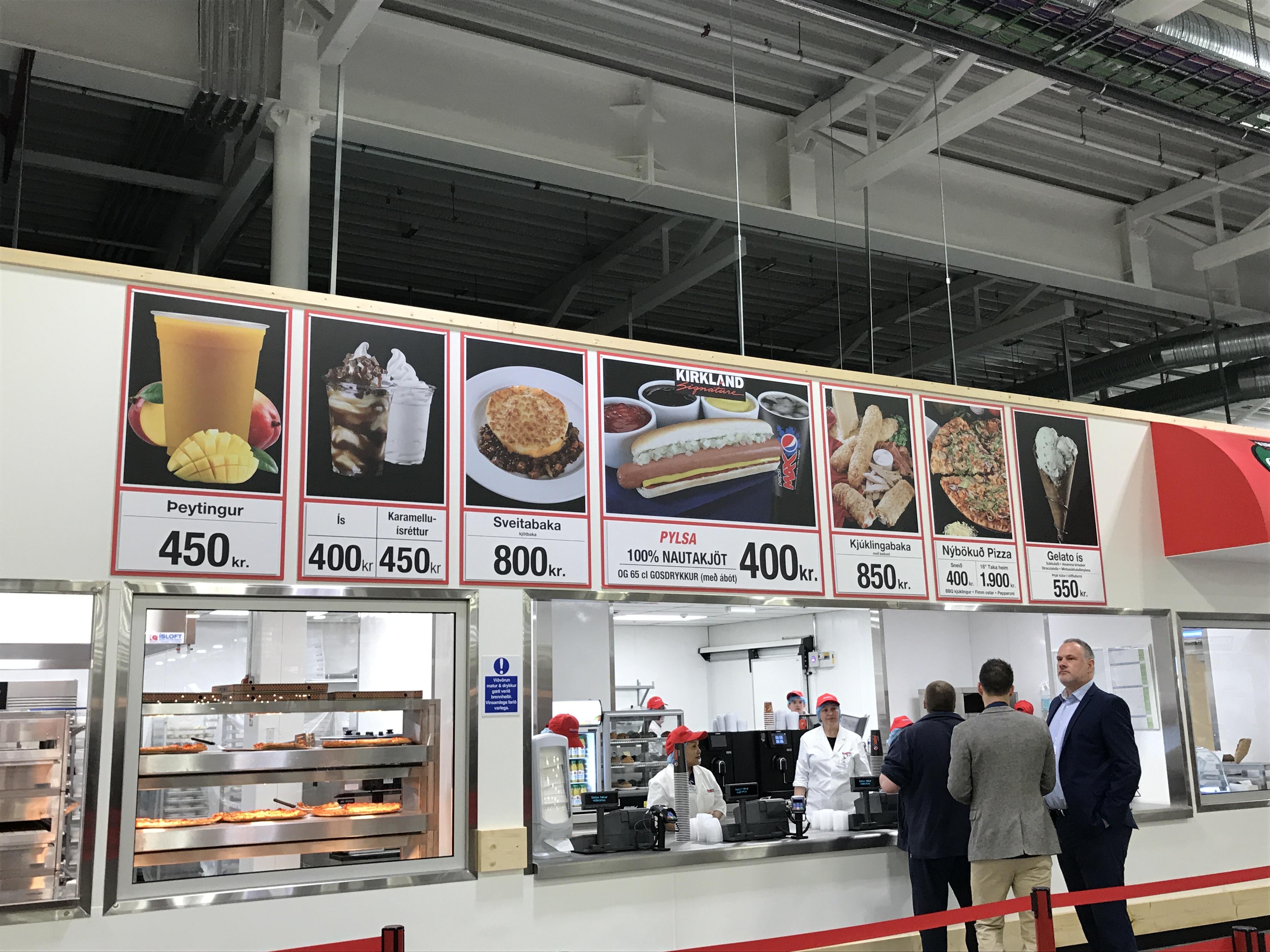 Food court in the only Costco in Iceland r/Costco