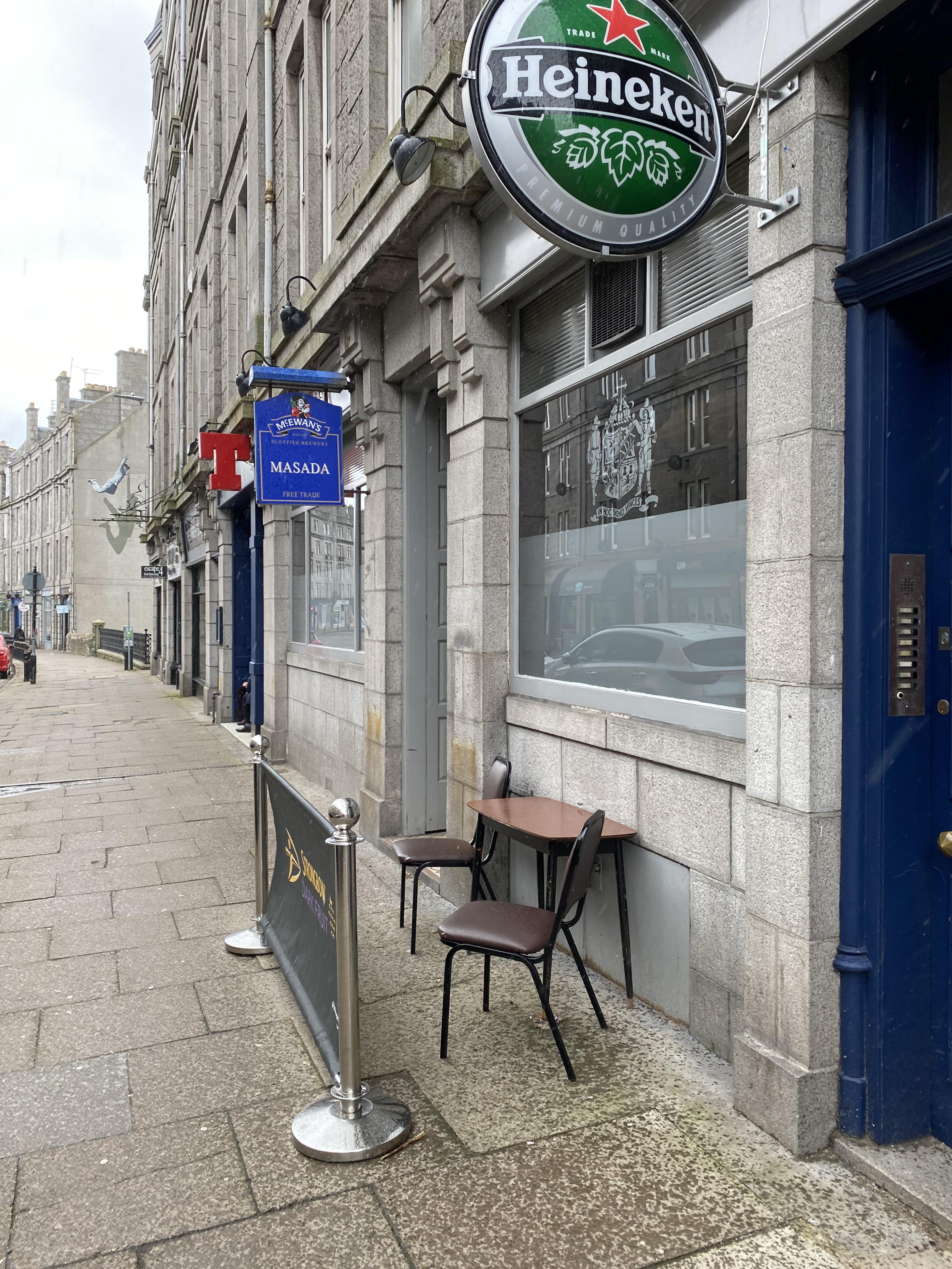 Beer garden, Aberdeen. r/casualEurope