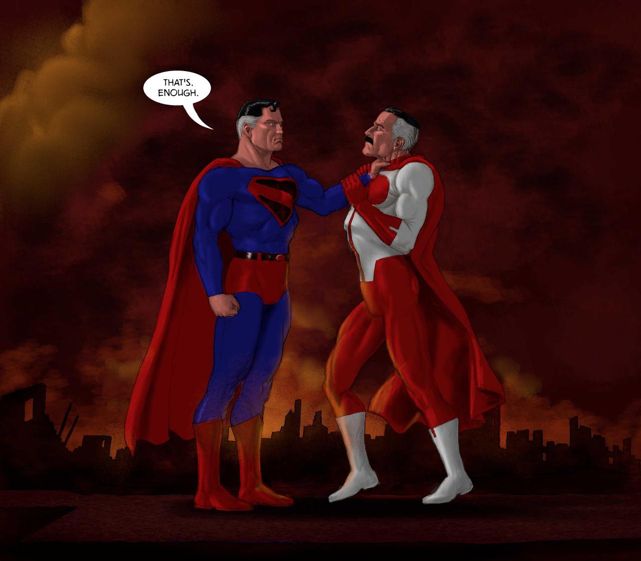 How much of a stomp is Superman Vs OmniMan compared to OmniLander