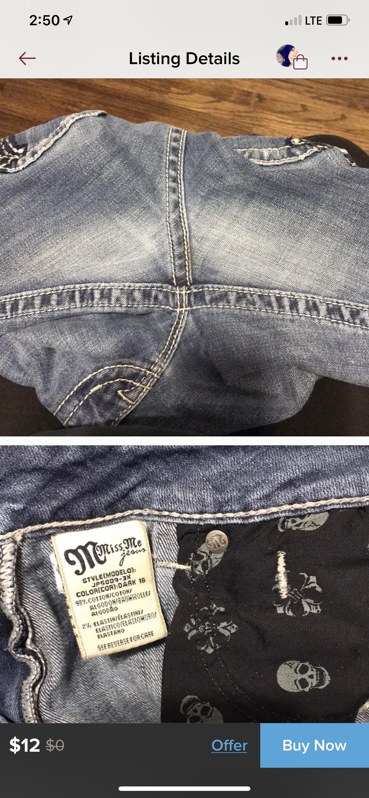 Was looking for a new pair of jeans and came across this... Why sell