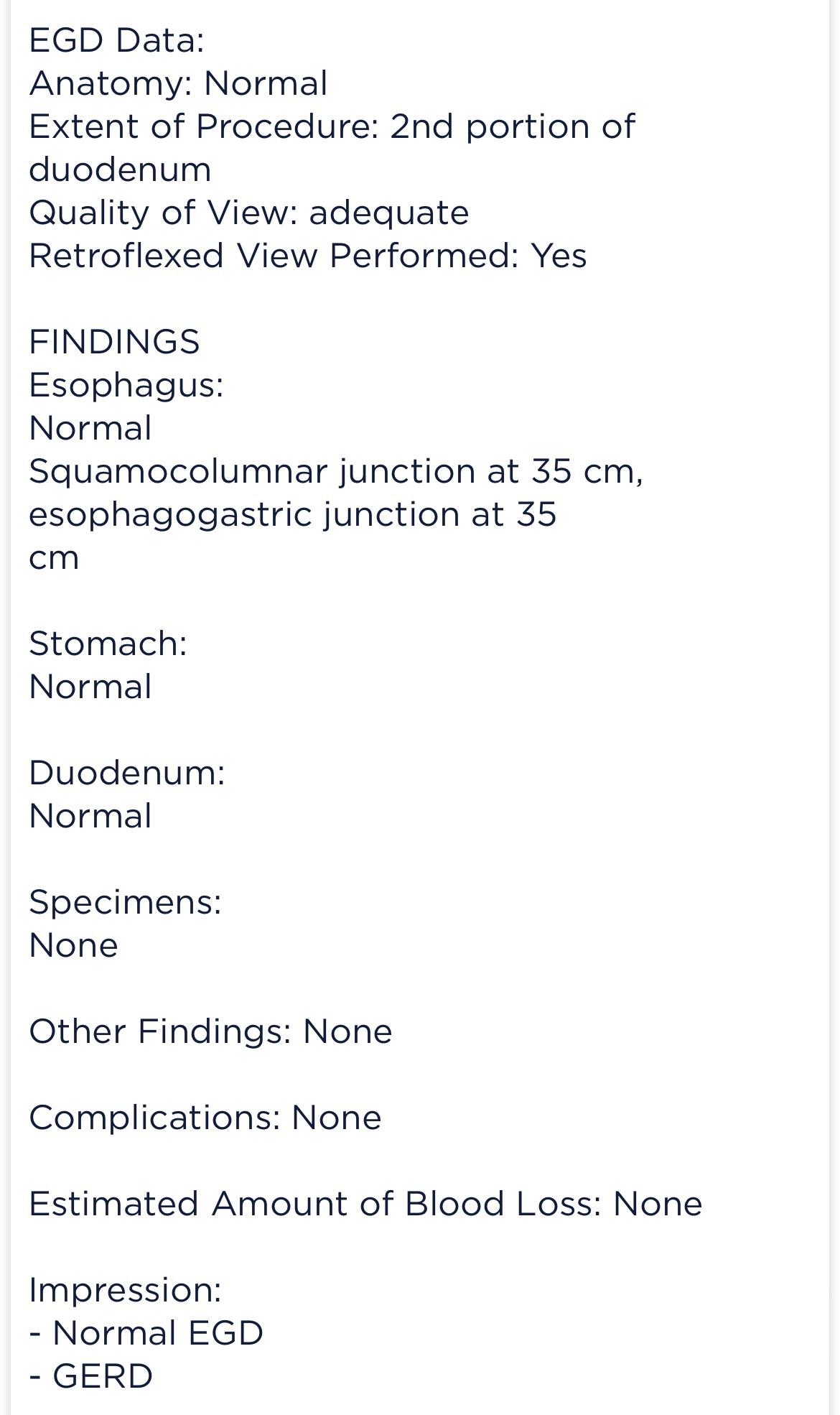 Endoscopy results r/Gastritis