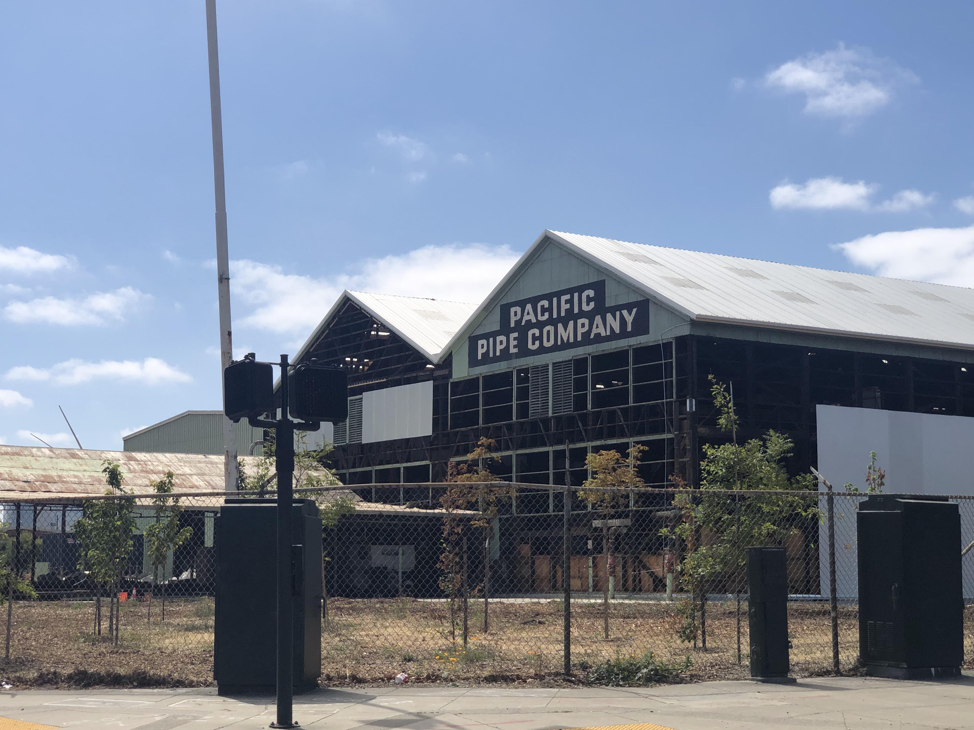 Construction update on the largest indoor rock climbing gym in the