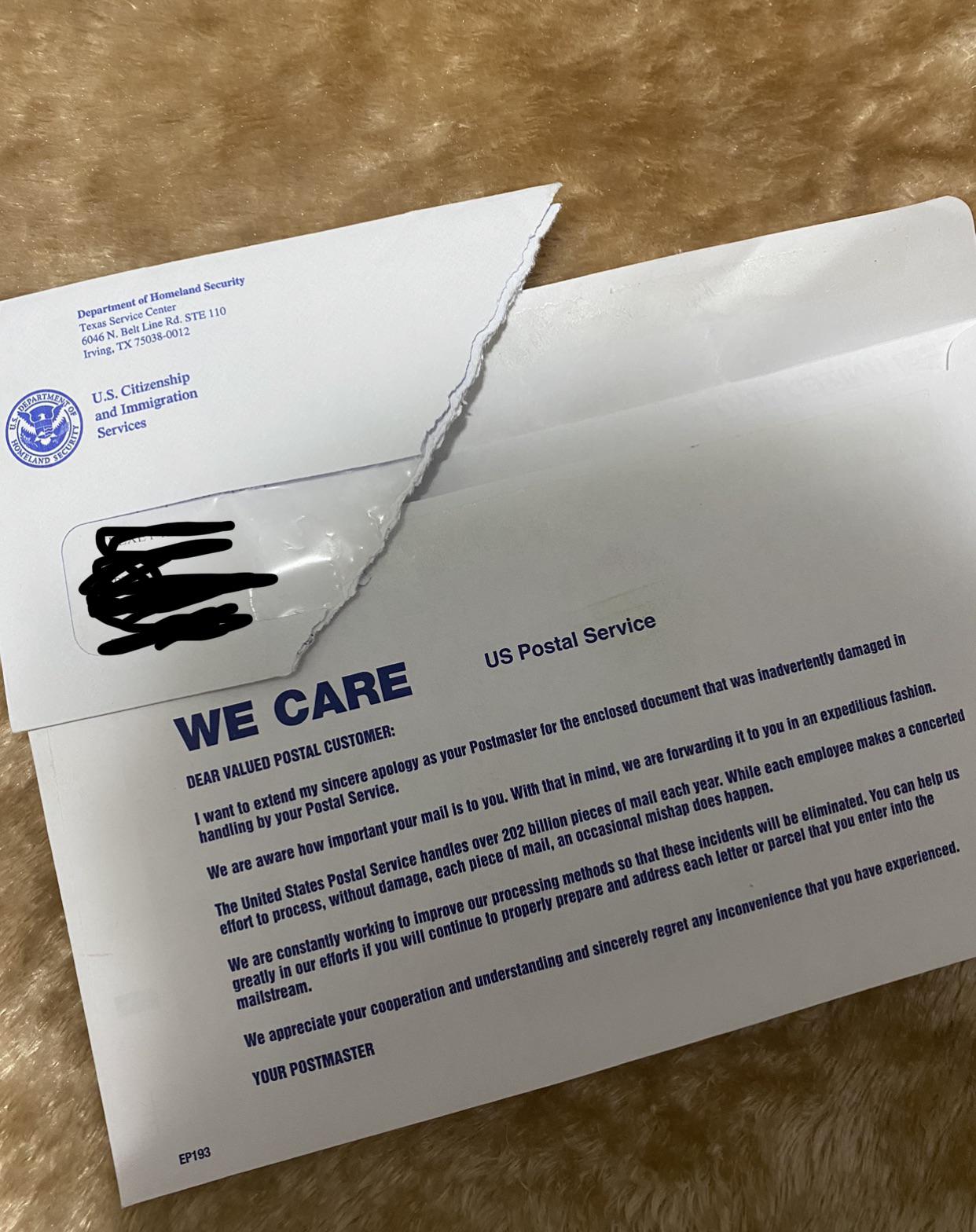 For those who were wondering where their mails are. I received half of