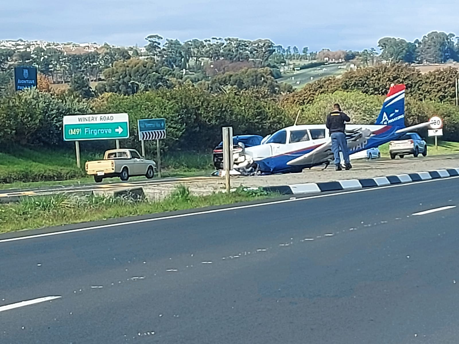plane crash on firgrove r/southafrica