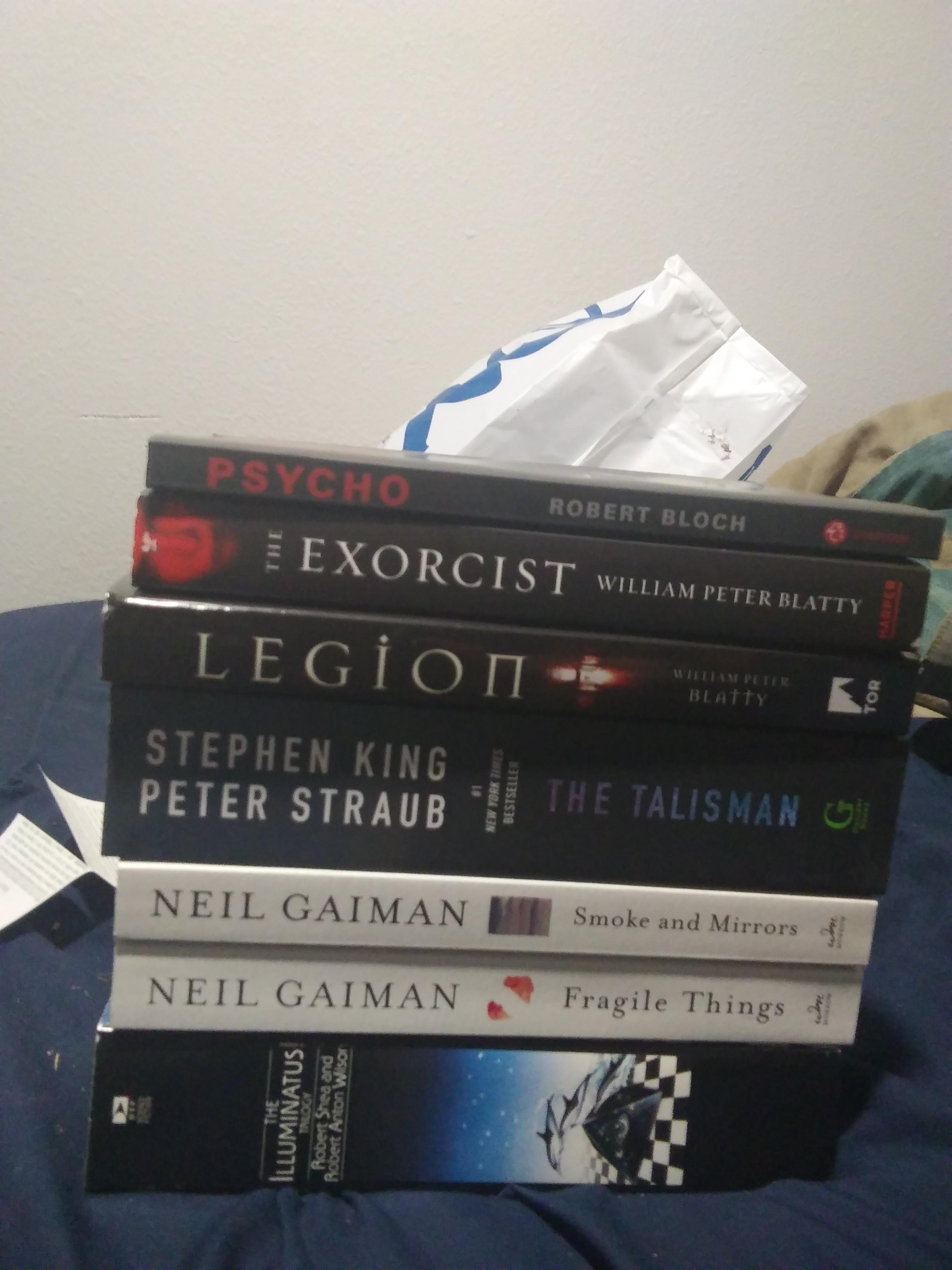 Pick ups from Barnes & Noble! r/pics