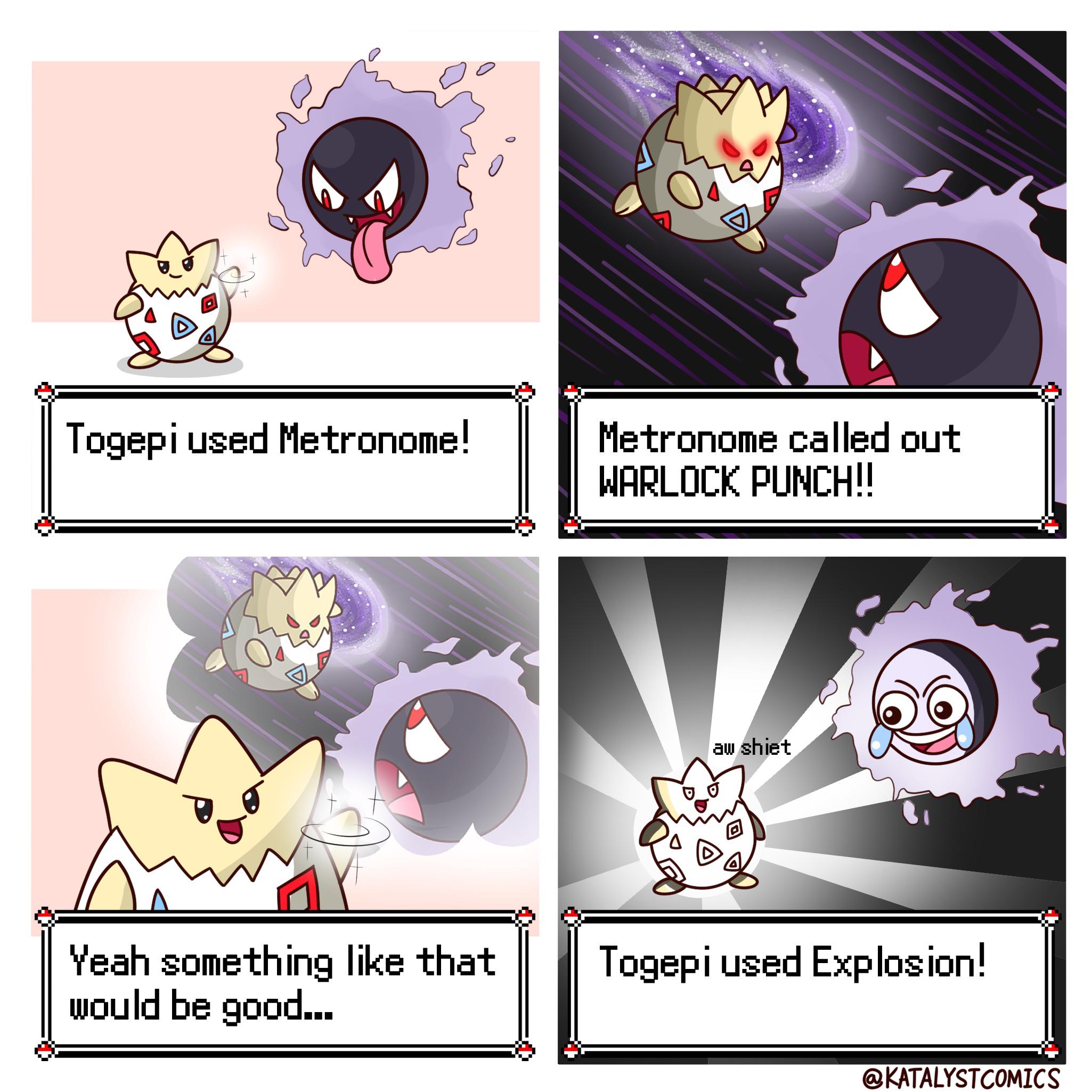 Metronome is the most powerful move, change my mind r/pokemon