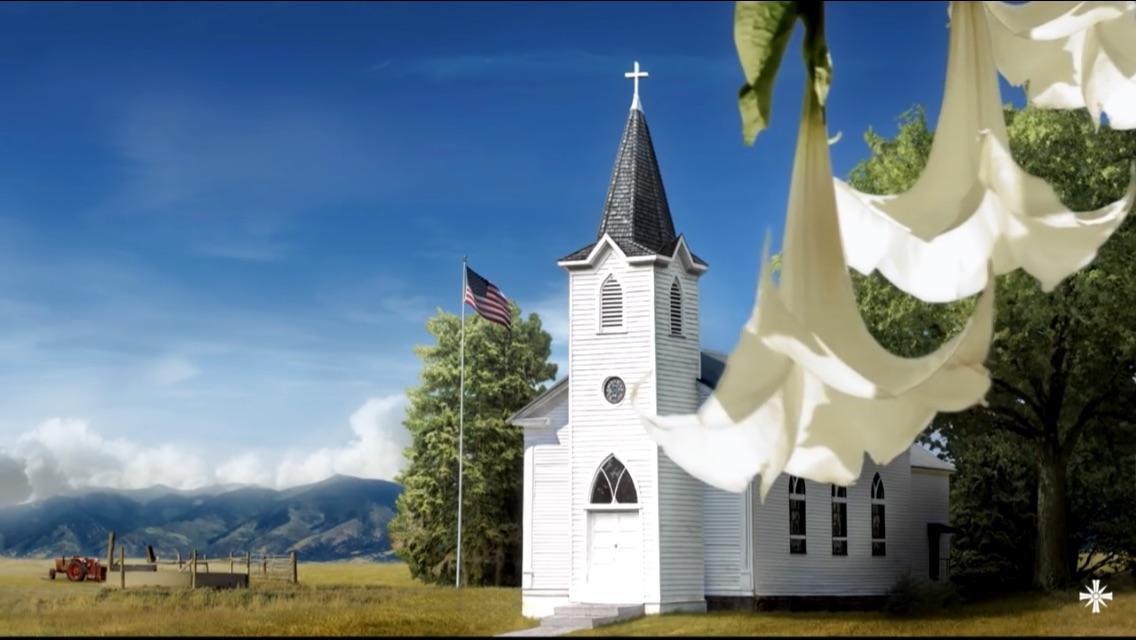 In Far Cry 5, the loading screen features the flower of an