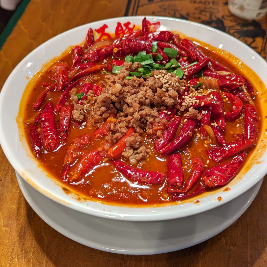 Visiting Japan asked for spicy, they delivered r/spicy