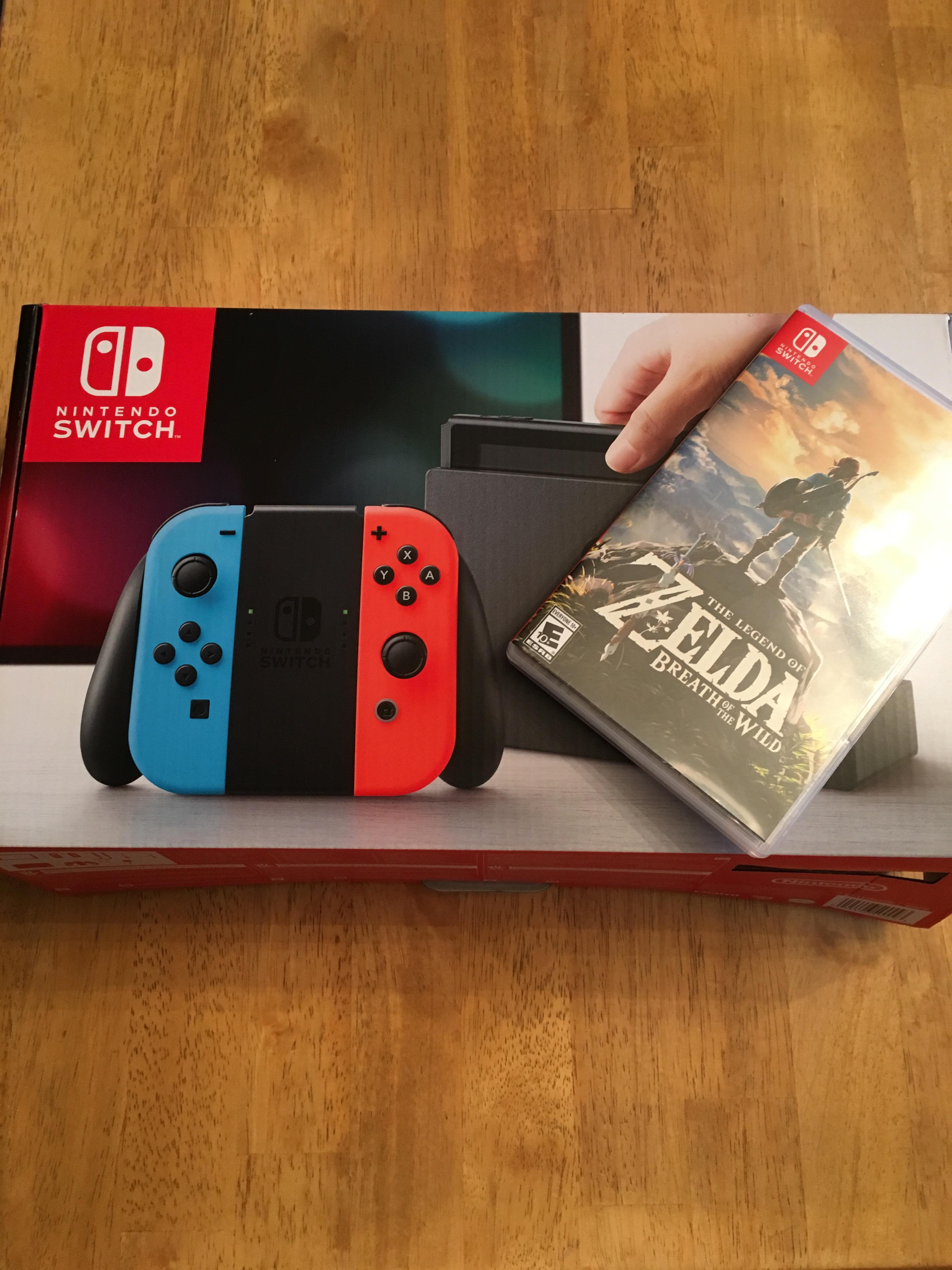 After a year of waiting and saving I got a switch. Sadly, GameStop sold