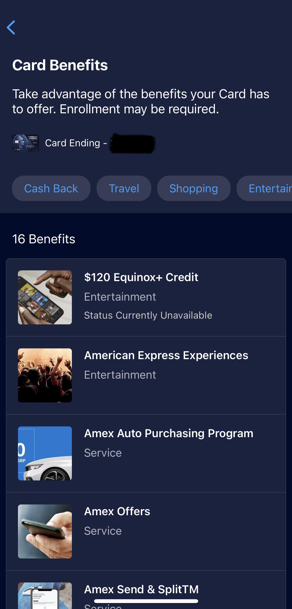 New Equinox credit for Blue Cash Preferred? amex