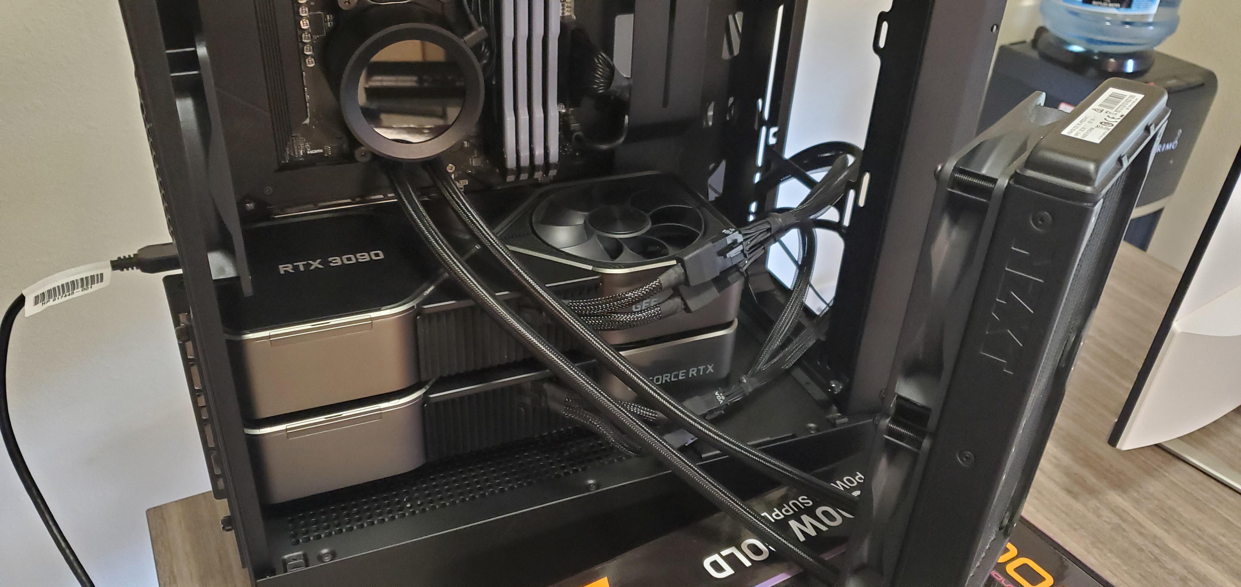 Dual 3090 FE in NZXT H510 Flow... in case you were curious r/pcmasterrace