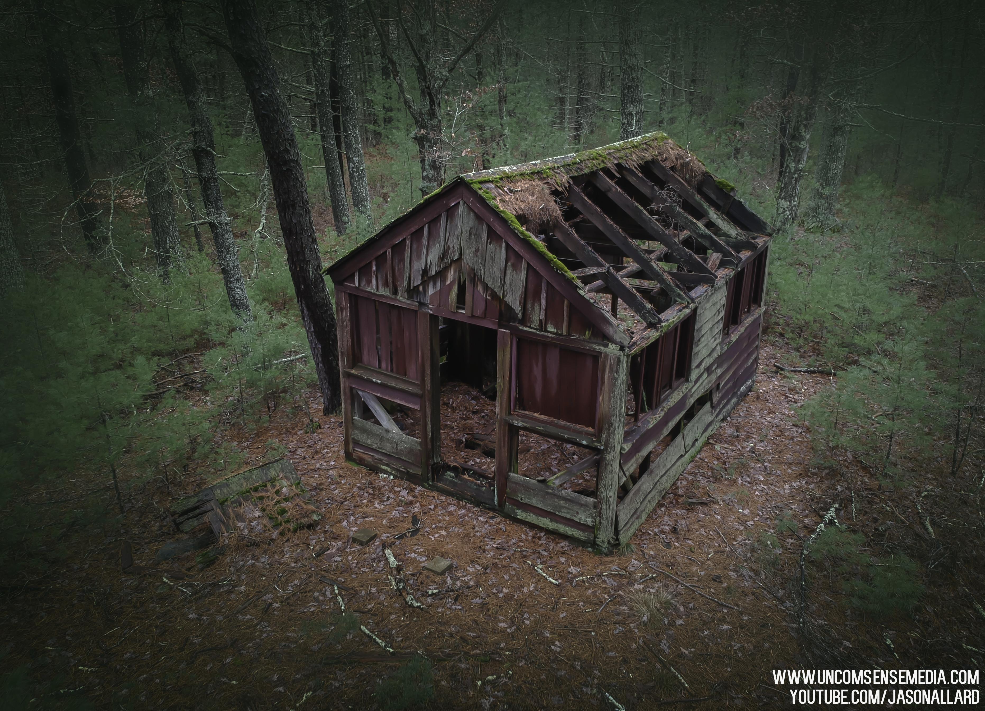 [OC] Abandoned campground in the woods of Rhode Island [3726 × 2689