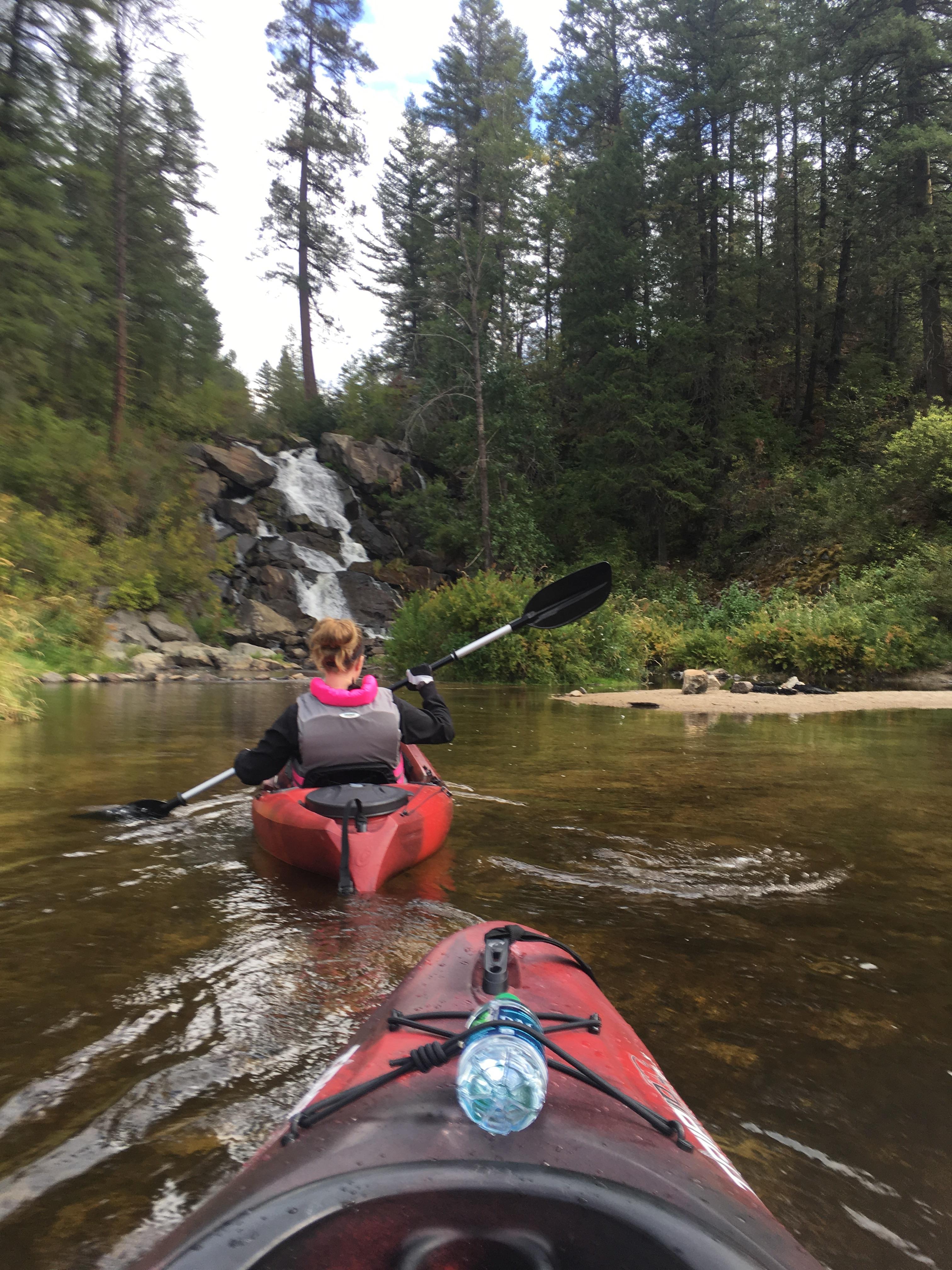 We went chasing waterfalls. (Horseshoe Lake, Deer Park Washington) r