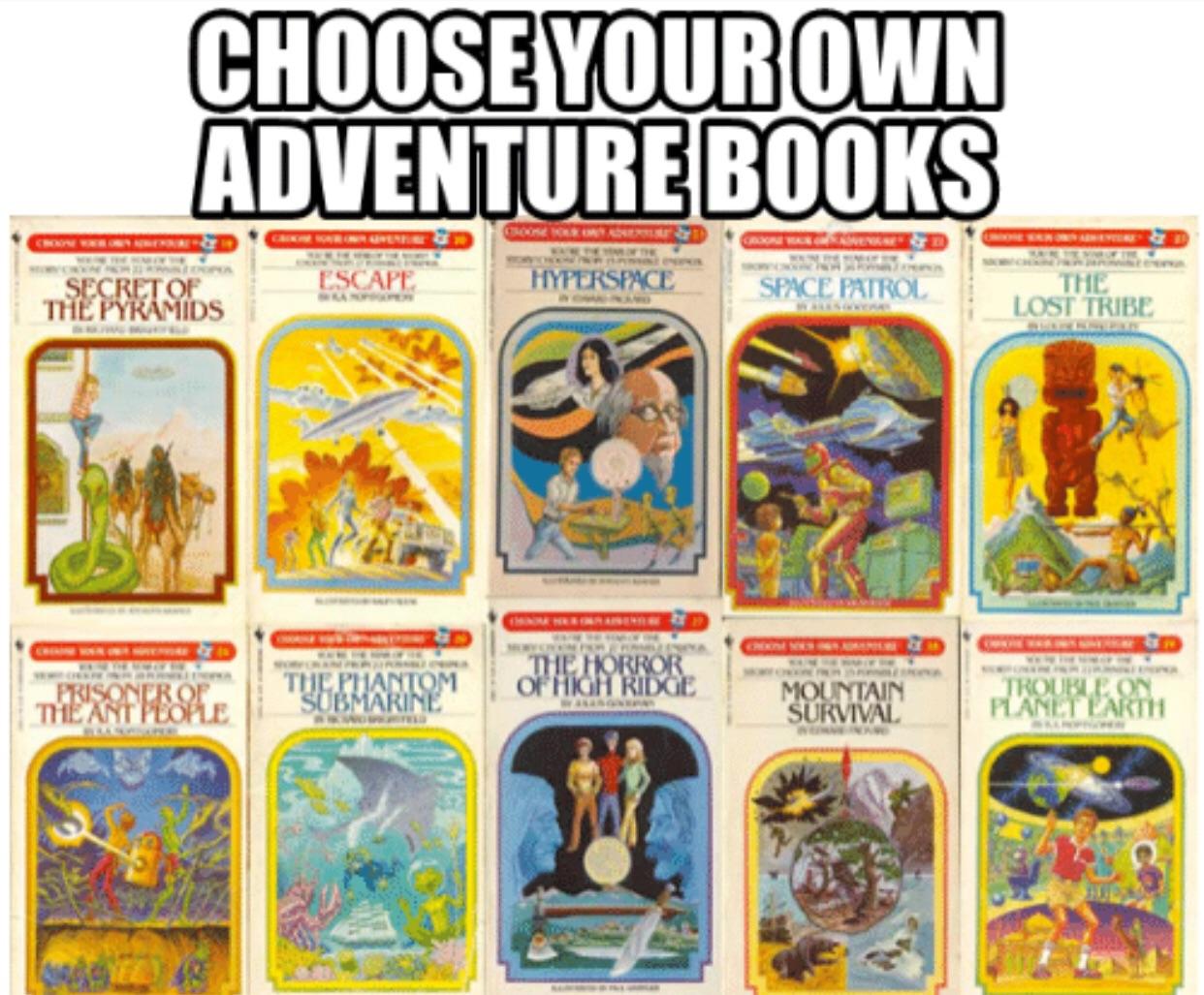 442 best Choose Your Own Adventure Books images on Pholder Comicbooks