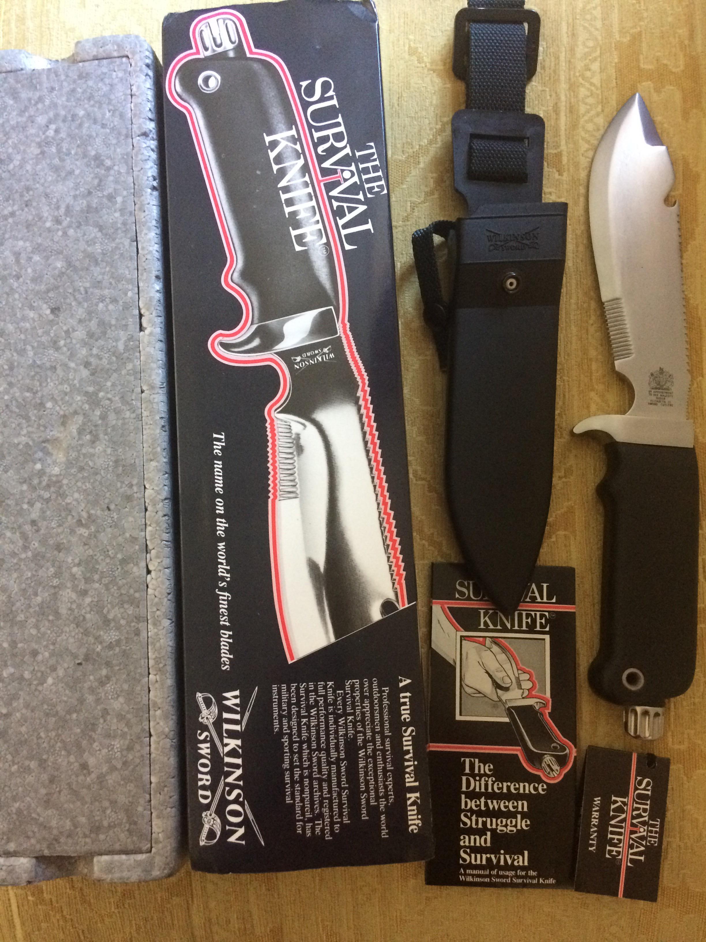 1986 Wilkinson Sword survival knife any information? r/knives